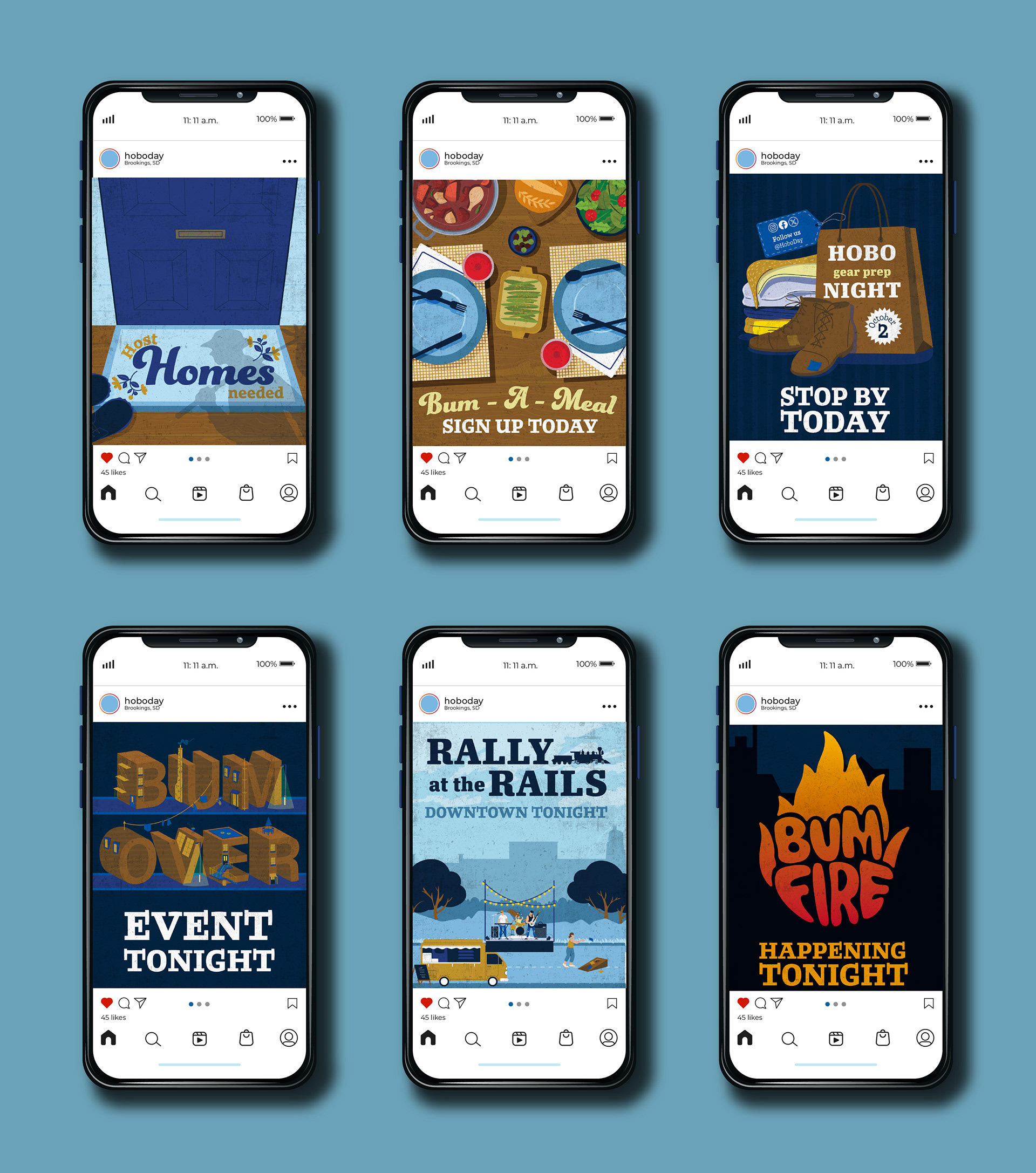 Hobo Week Social Posts
