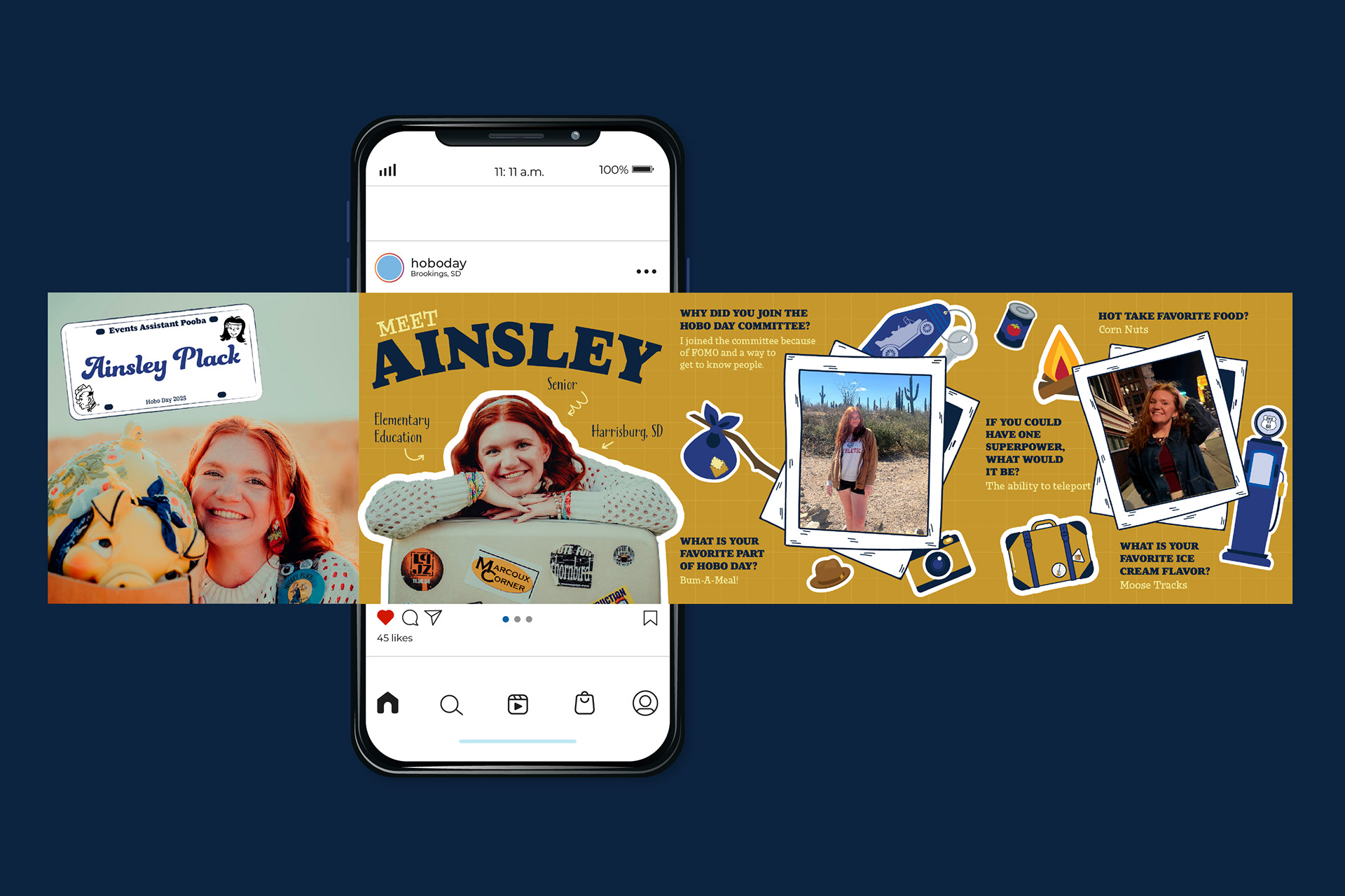 Introductory Carousel Social post
