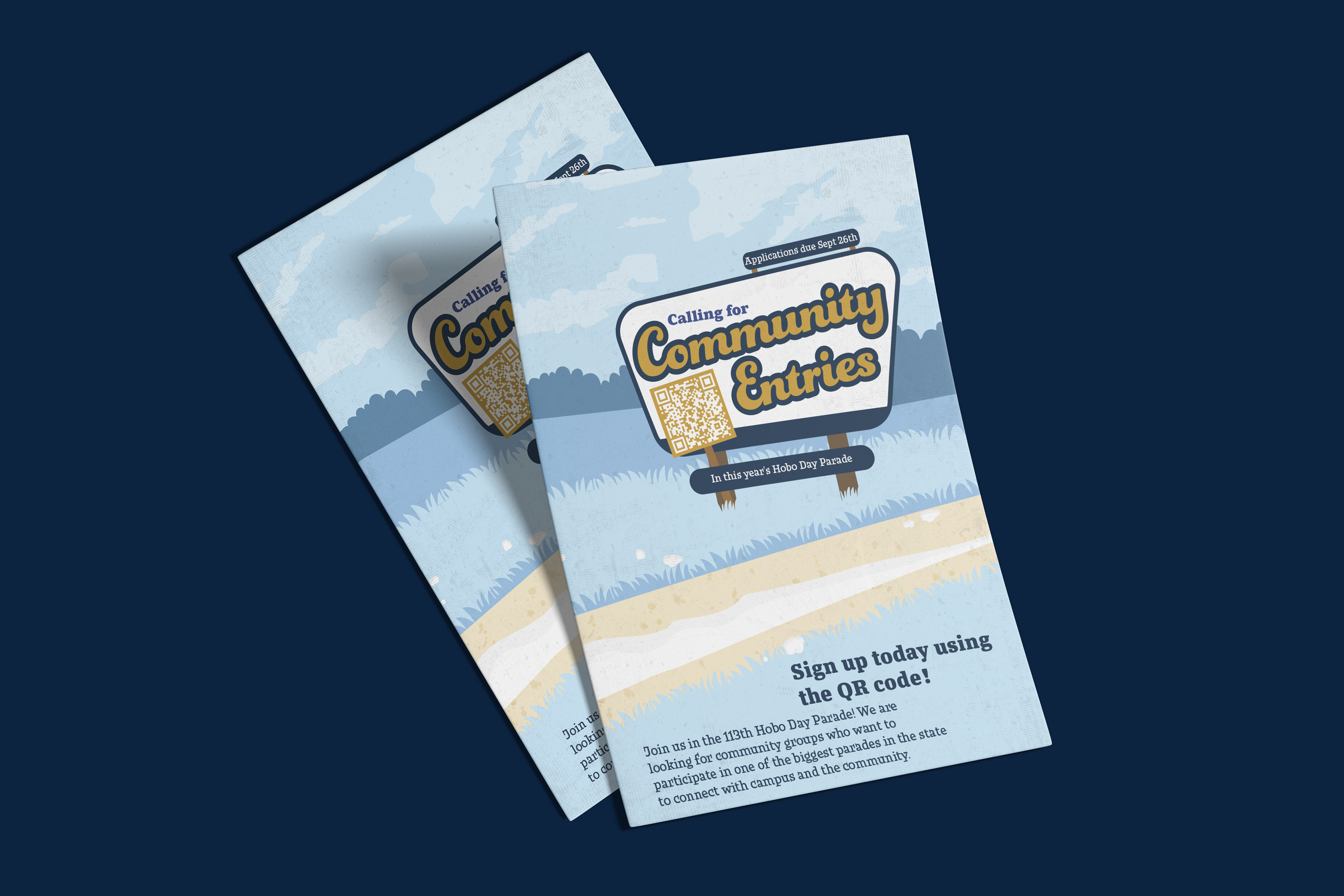 Community Entry Handouts to give out to the Brookings Community 