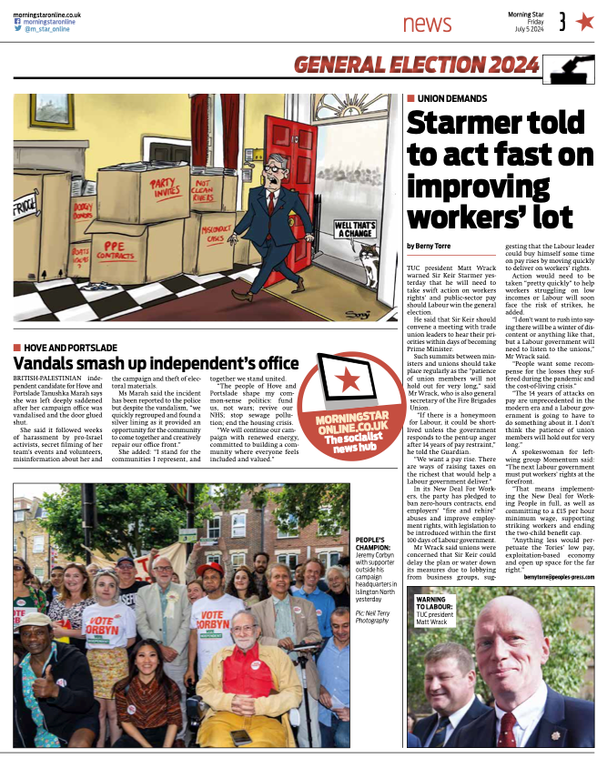 The Morning Star - 4th Jul 2024