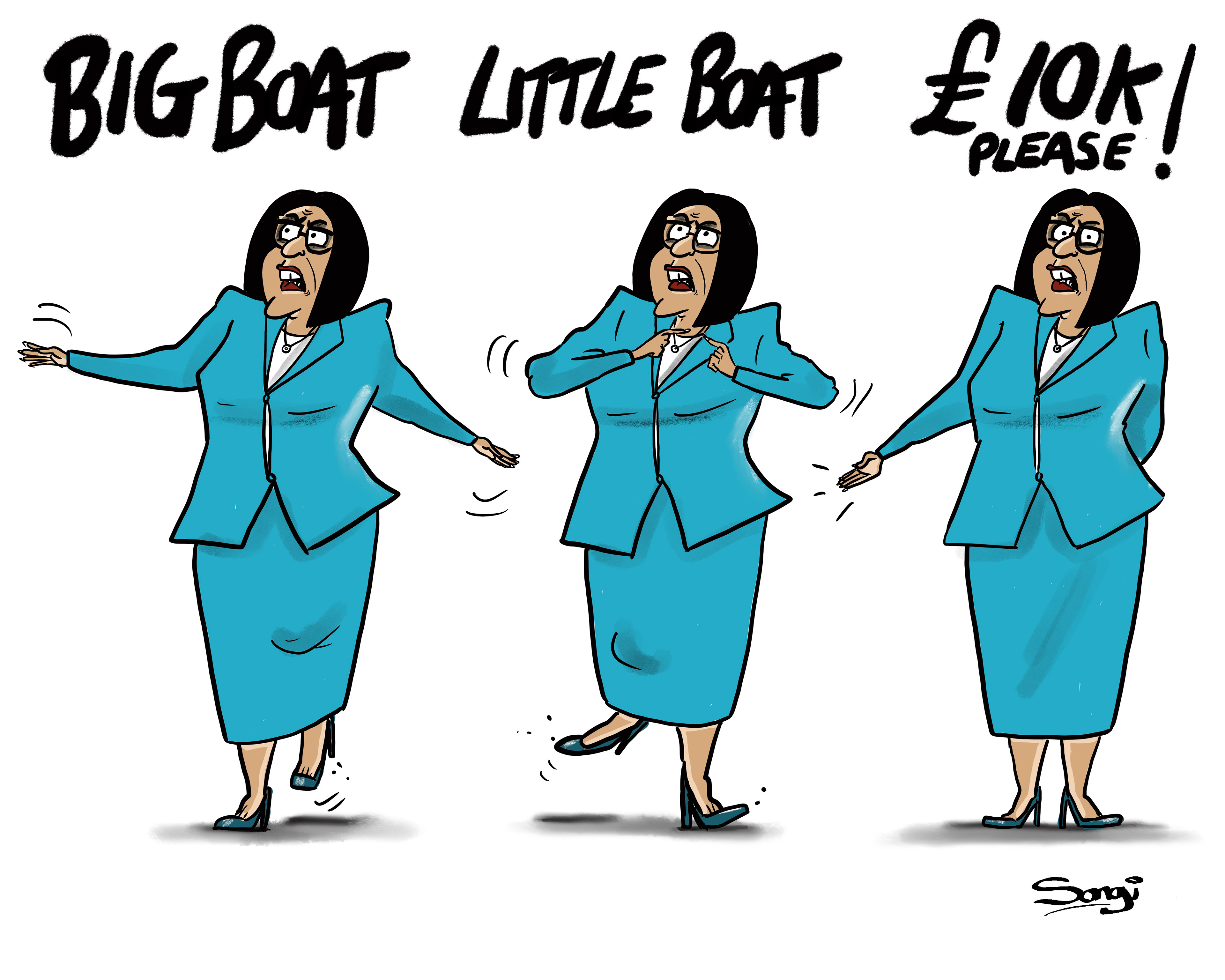 Mahmood plans for Channel crossings!