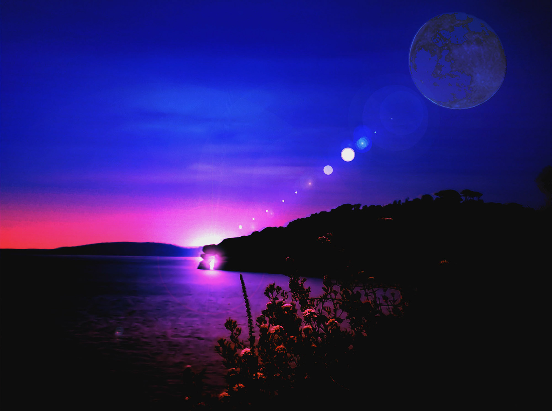 Photo taken: Portsmouth sea and coastAdobe Photoshop digital manipulation