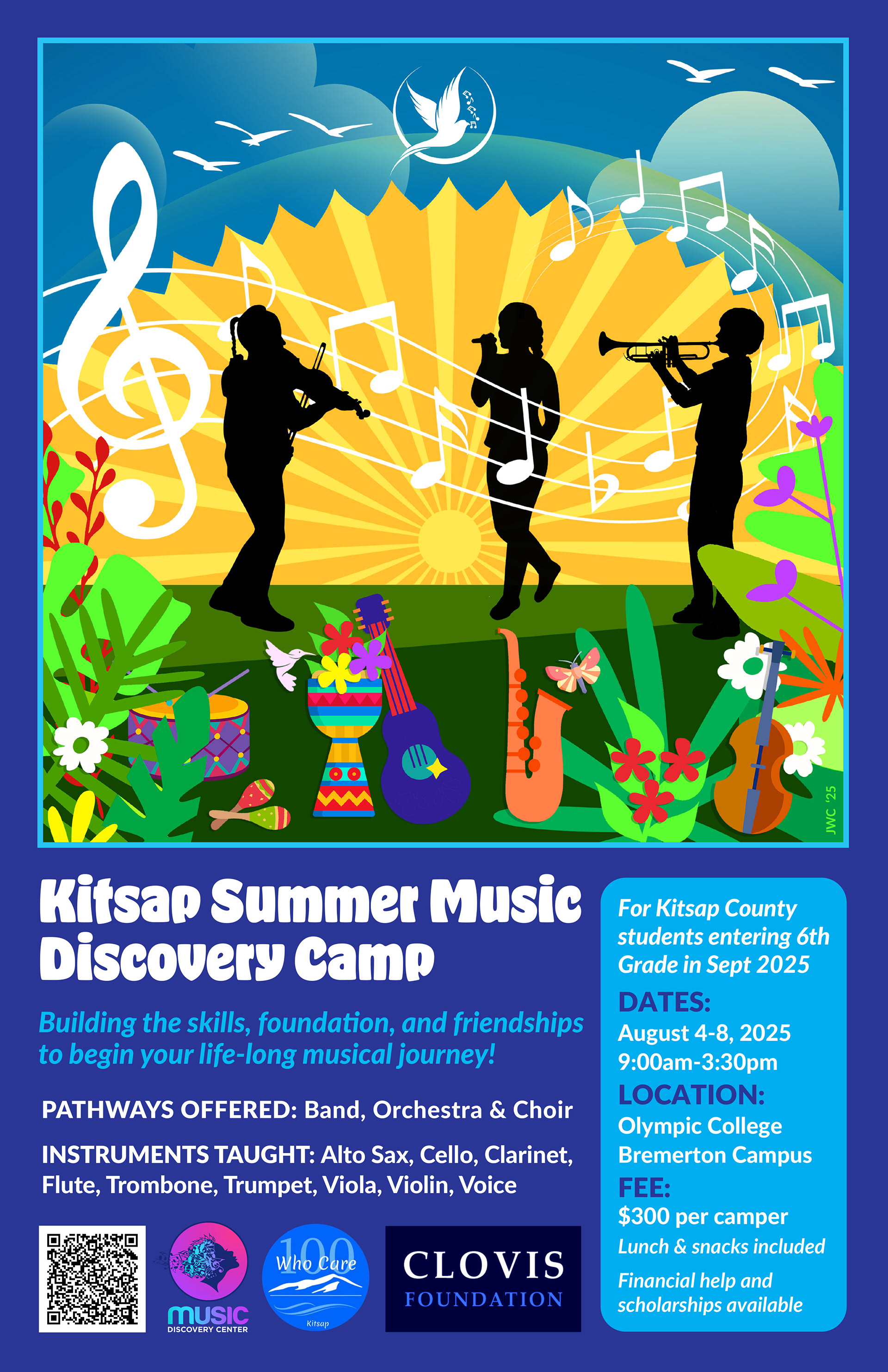 Poster for the MDC's 2025 Summer Camp