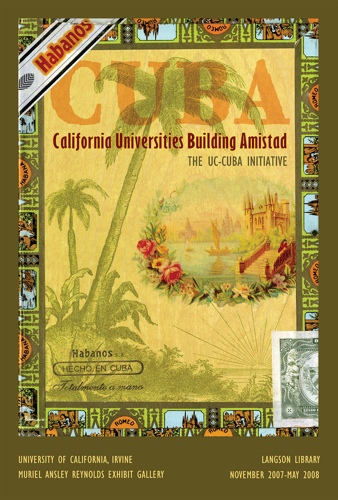 Exhibit poster created for UCI Libraries' Special Collections & Archives