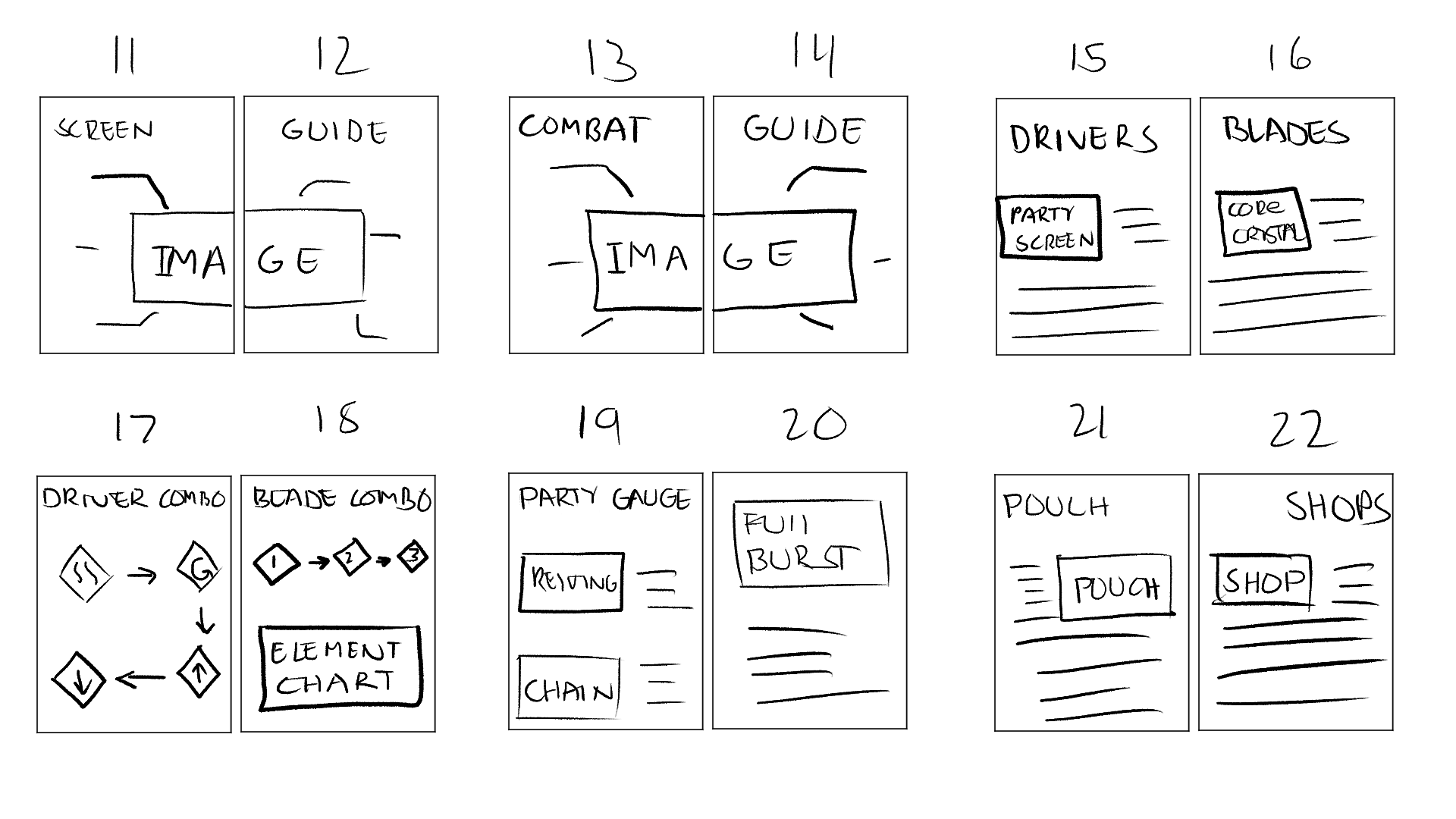 Thumbnail Sketches Page 2
