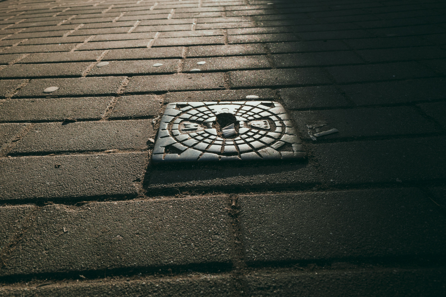 Manhole cover and urban surface texture, from the project Urban Anatomy
