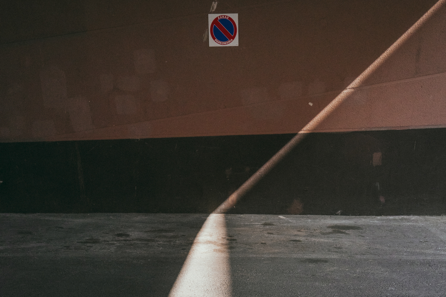 The ray in an urban space, from the project Urban Anatomy
