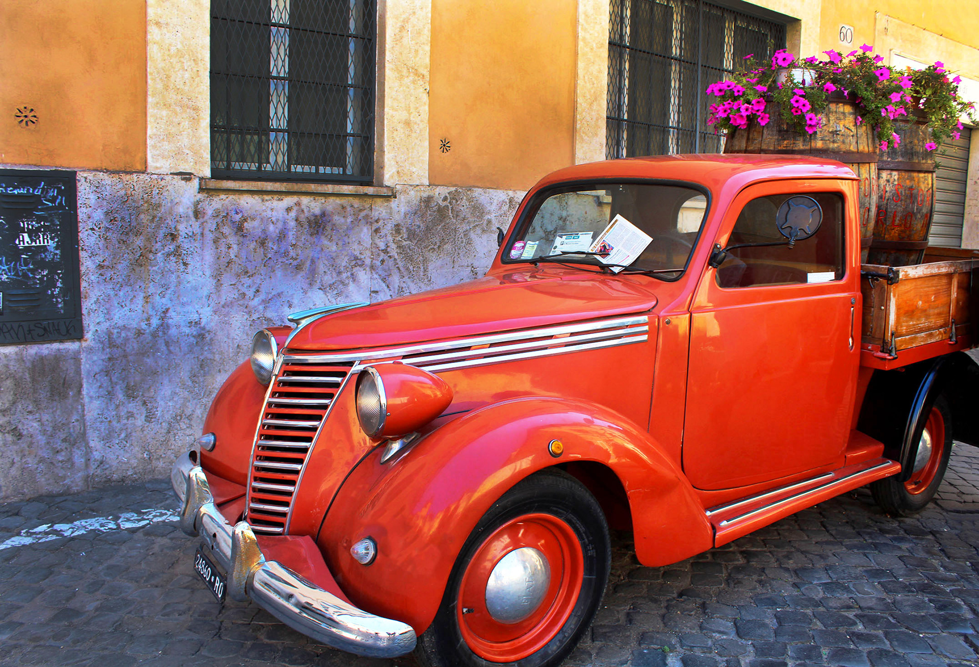 Petals and Wheels - Rome, Italy