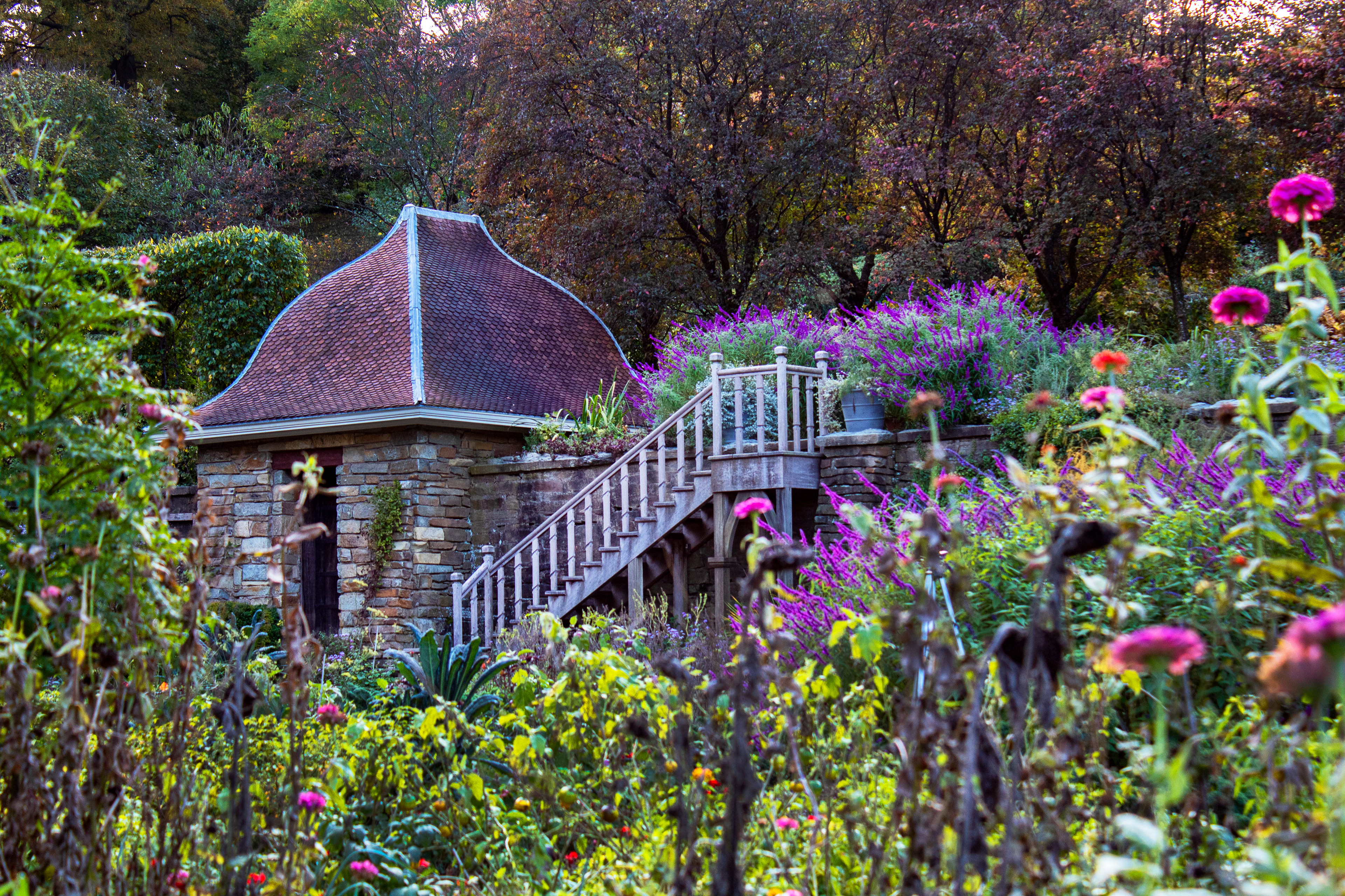 A Cottage in a Garden - Dumbarton Oaks (Washington D.C.)