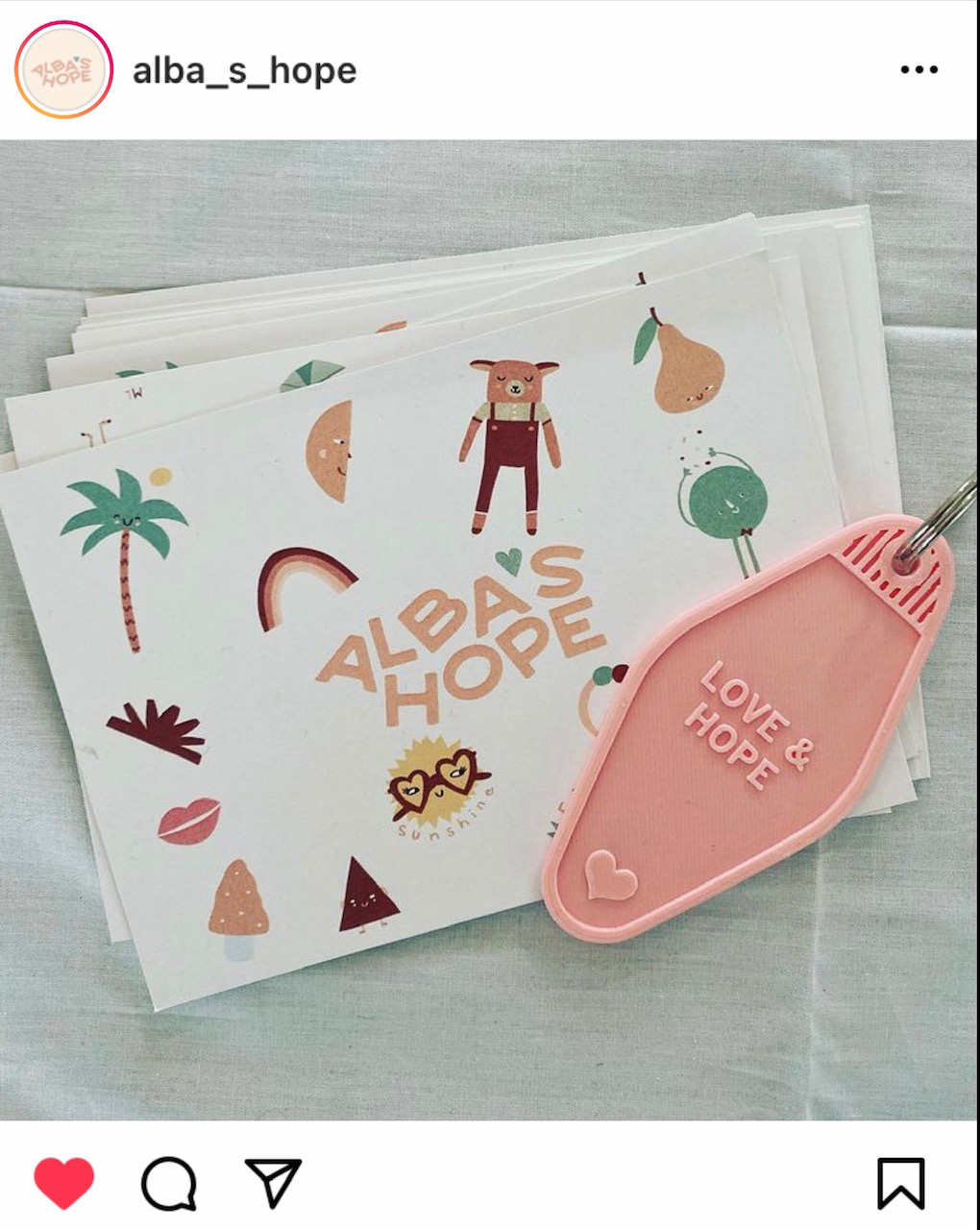COLLAB X ALBA'S HOPE NICE