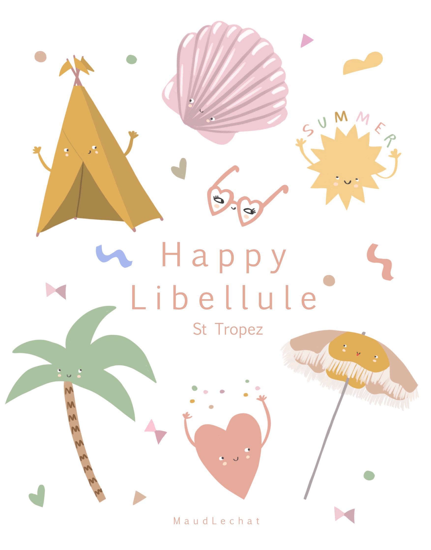 COLLAB X HAPPY LIBELLULE SAINT TROPEZ