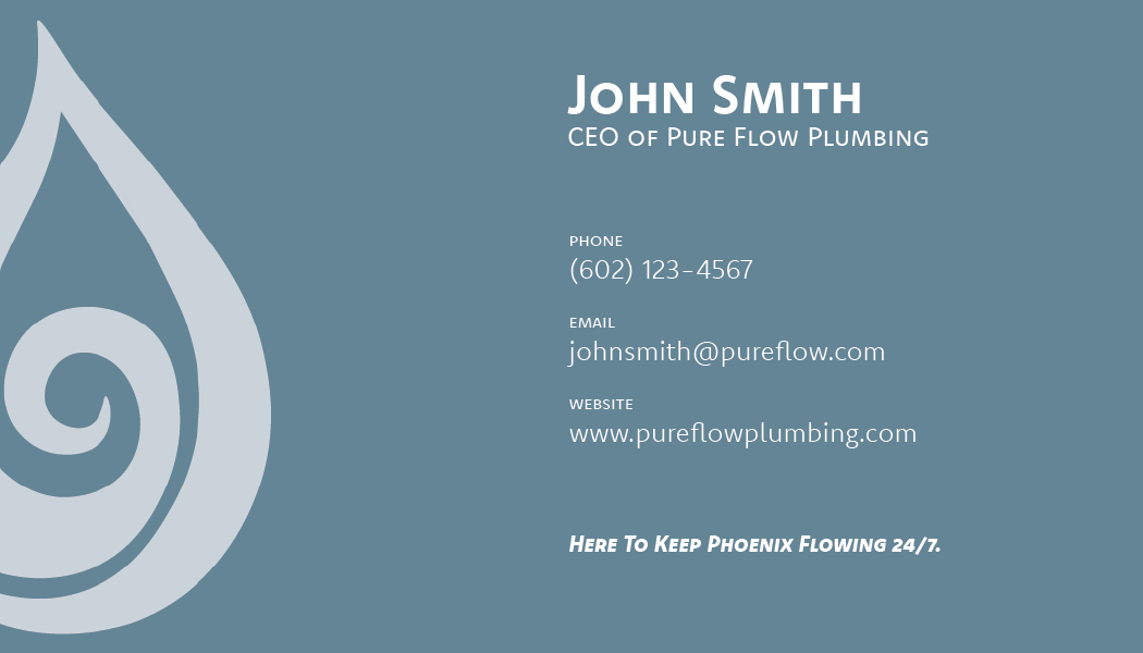 Business Card- Back