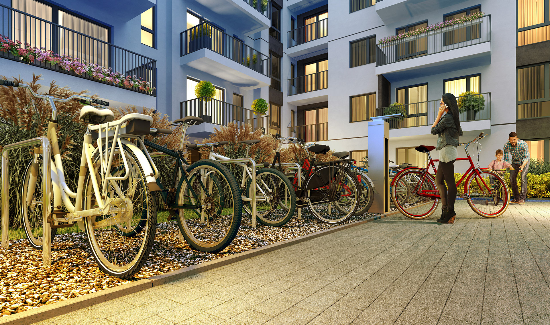 Wizualizacja osiedla Aluzyjna nr4