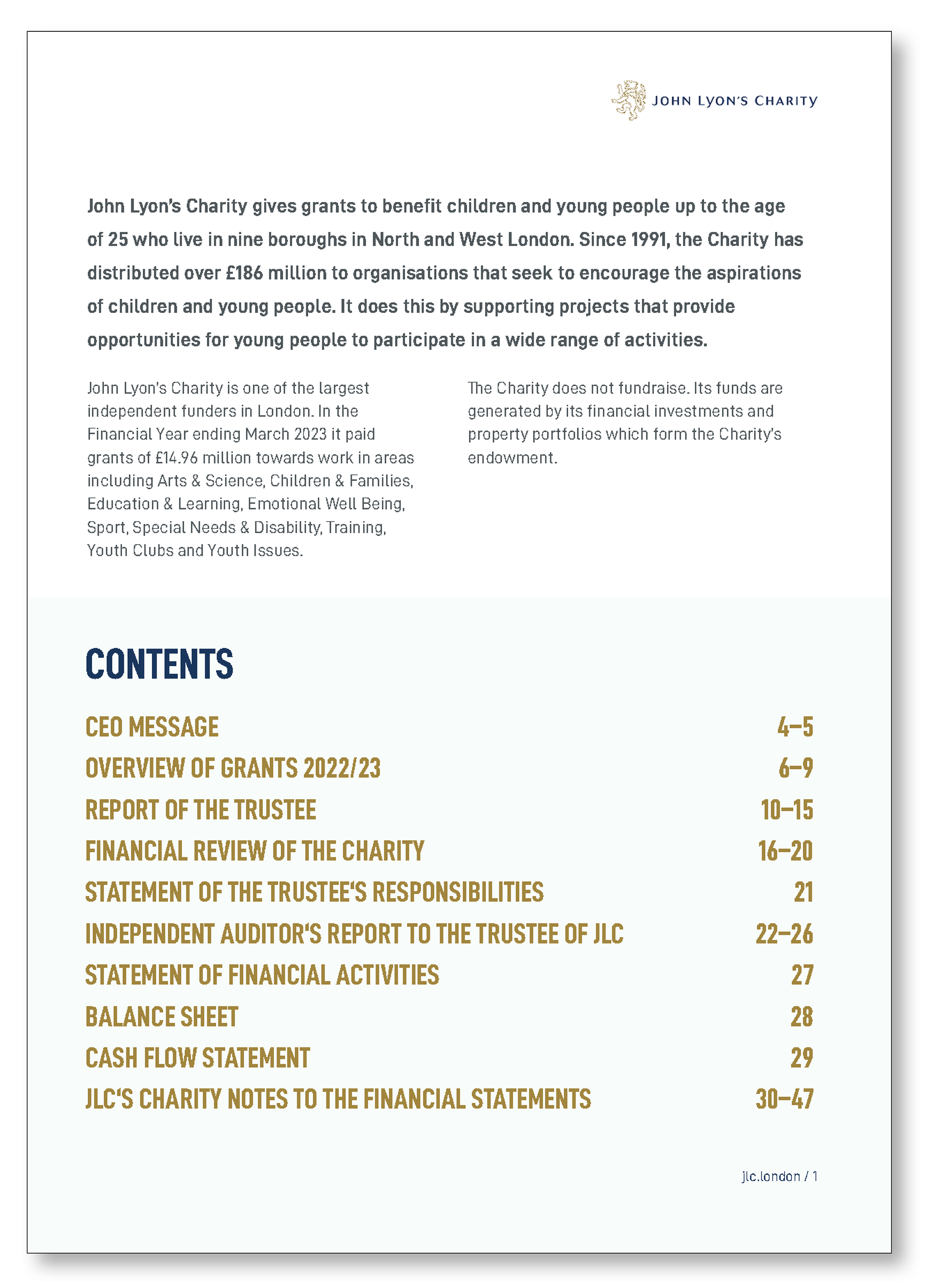 Sample page