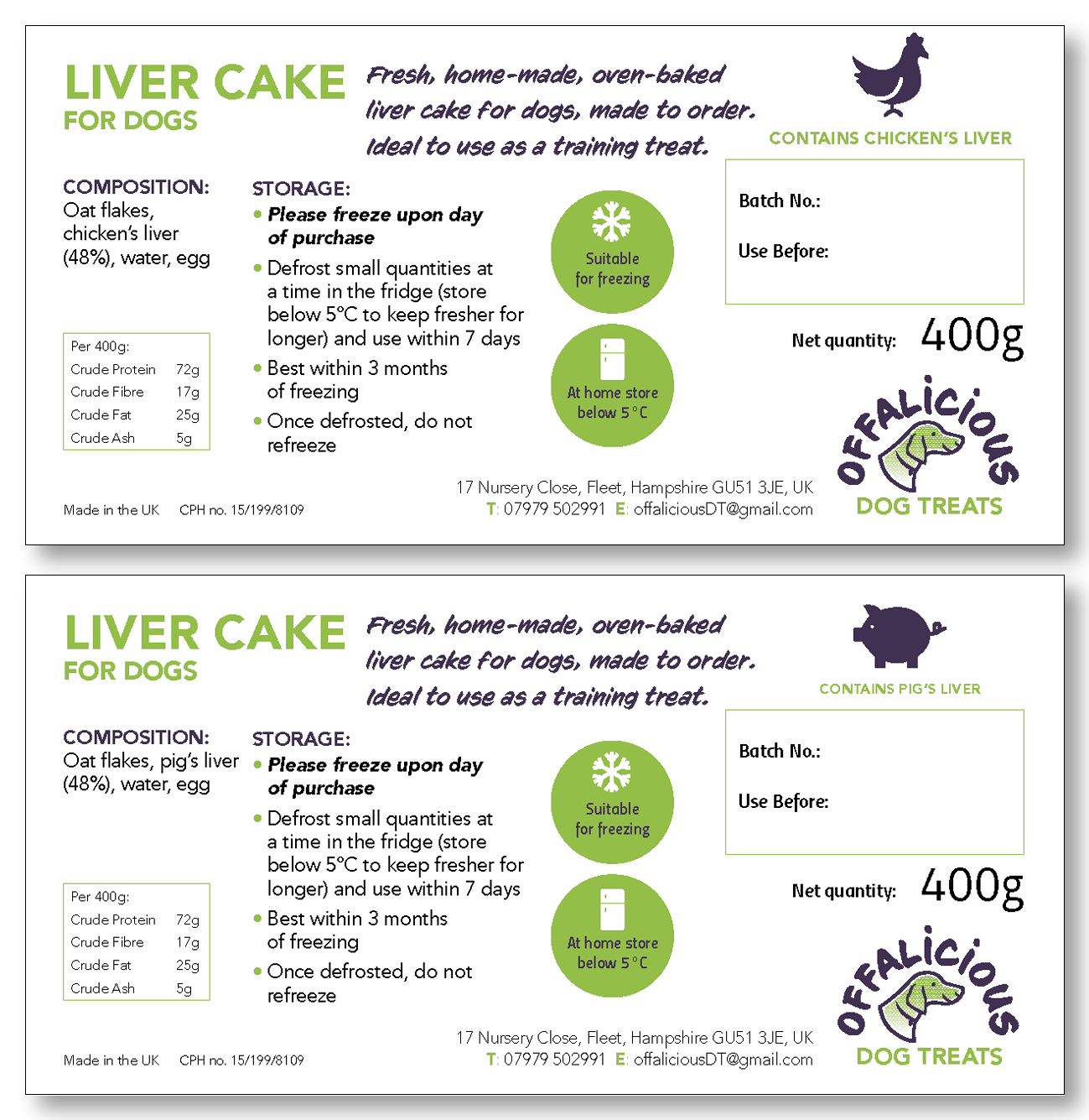 Sample labels
