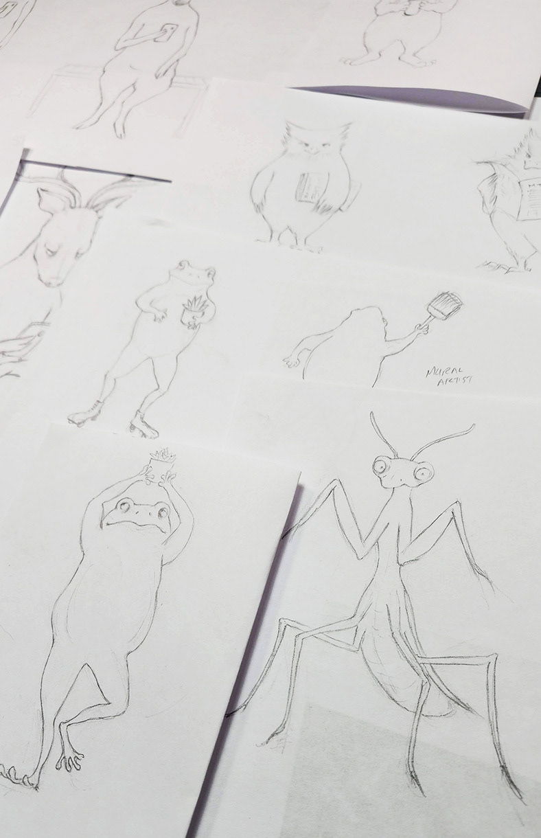 Rough character sketches