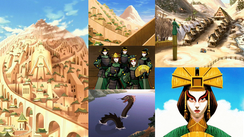 Omashu, Kyoshi Island