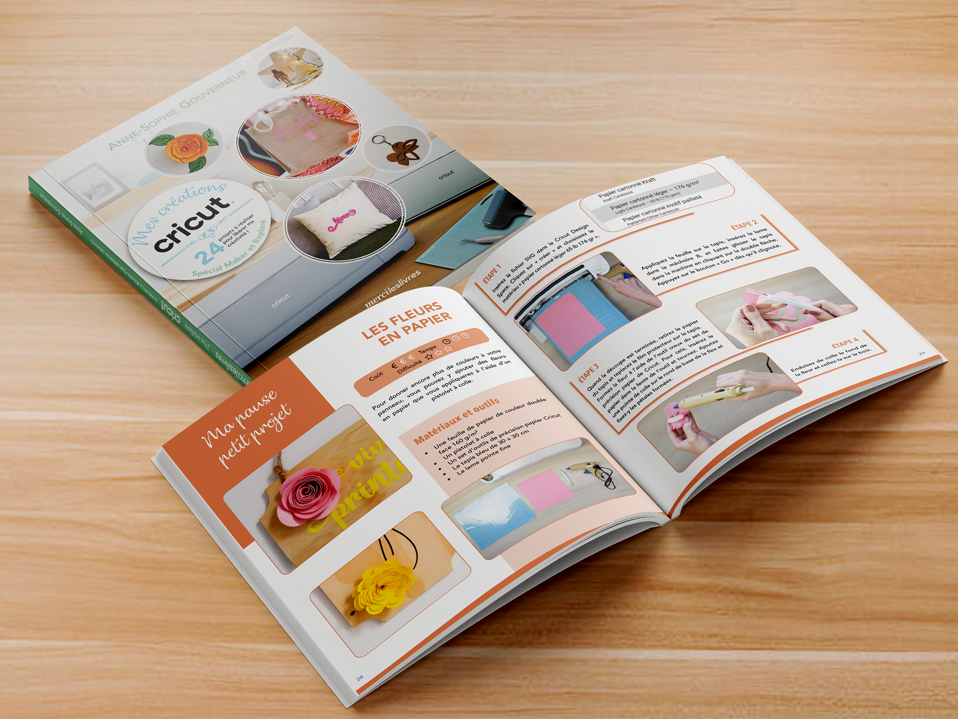 Mes créations Cricut / Mock-Up © Designed by Yeven Popov, Freepik