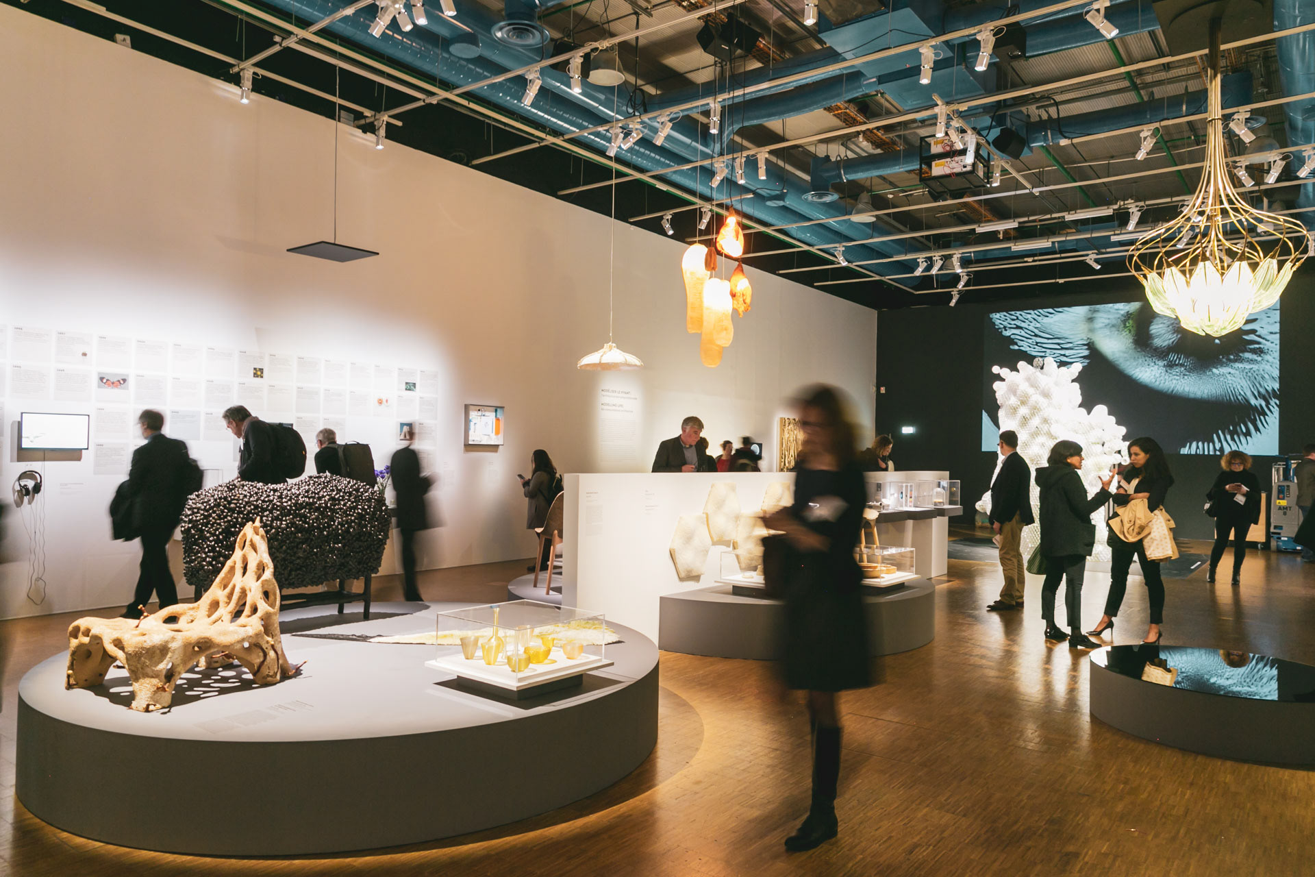 Visite exclusive des participants dans le musée Pompidou