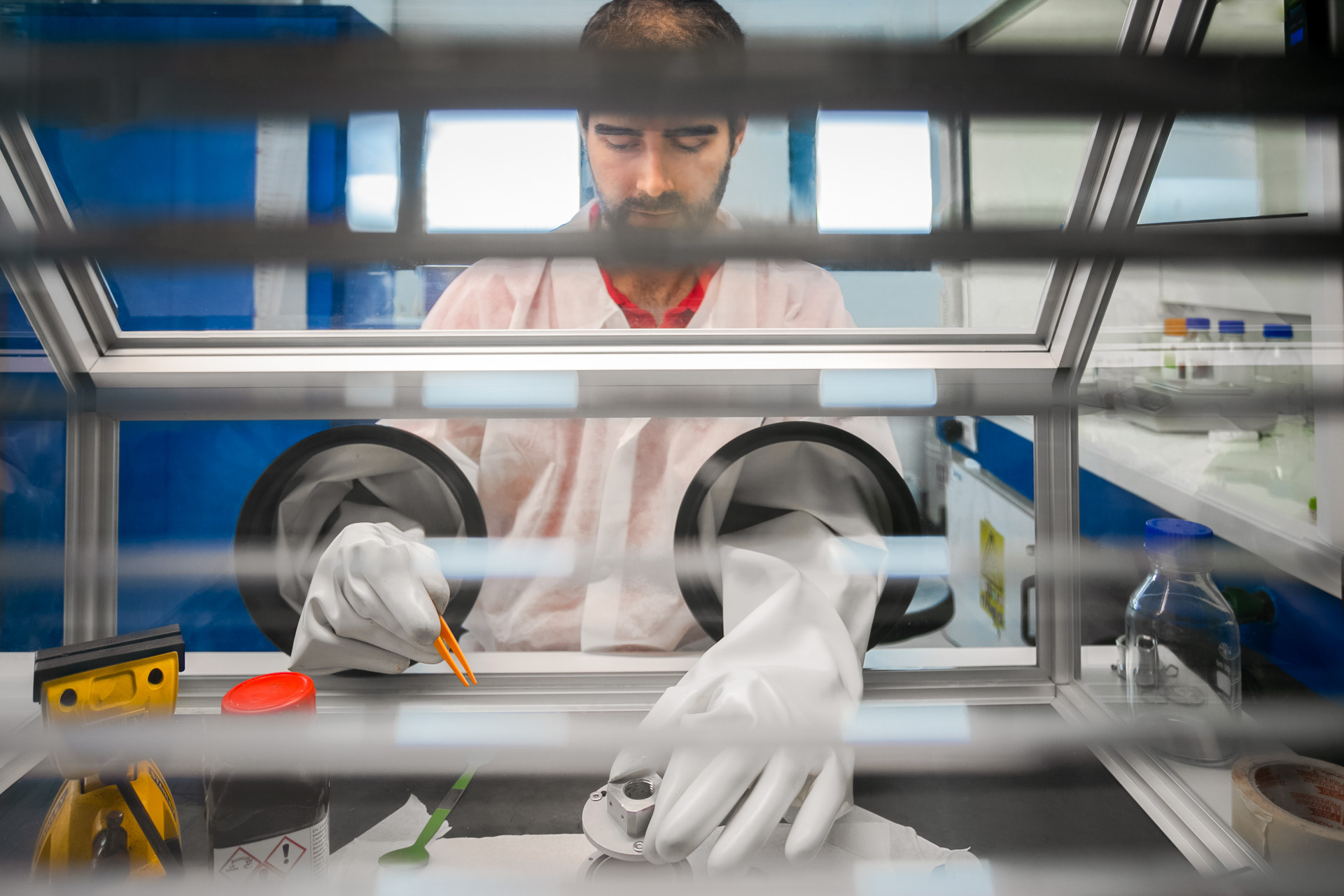Laboratoire scientifique - chimique
