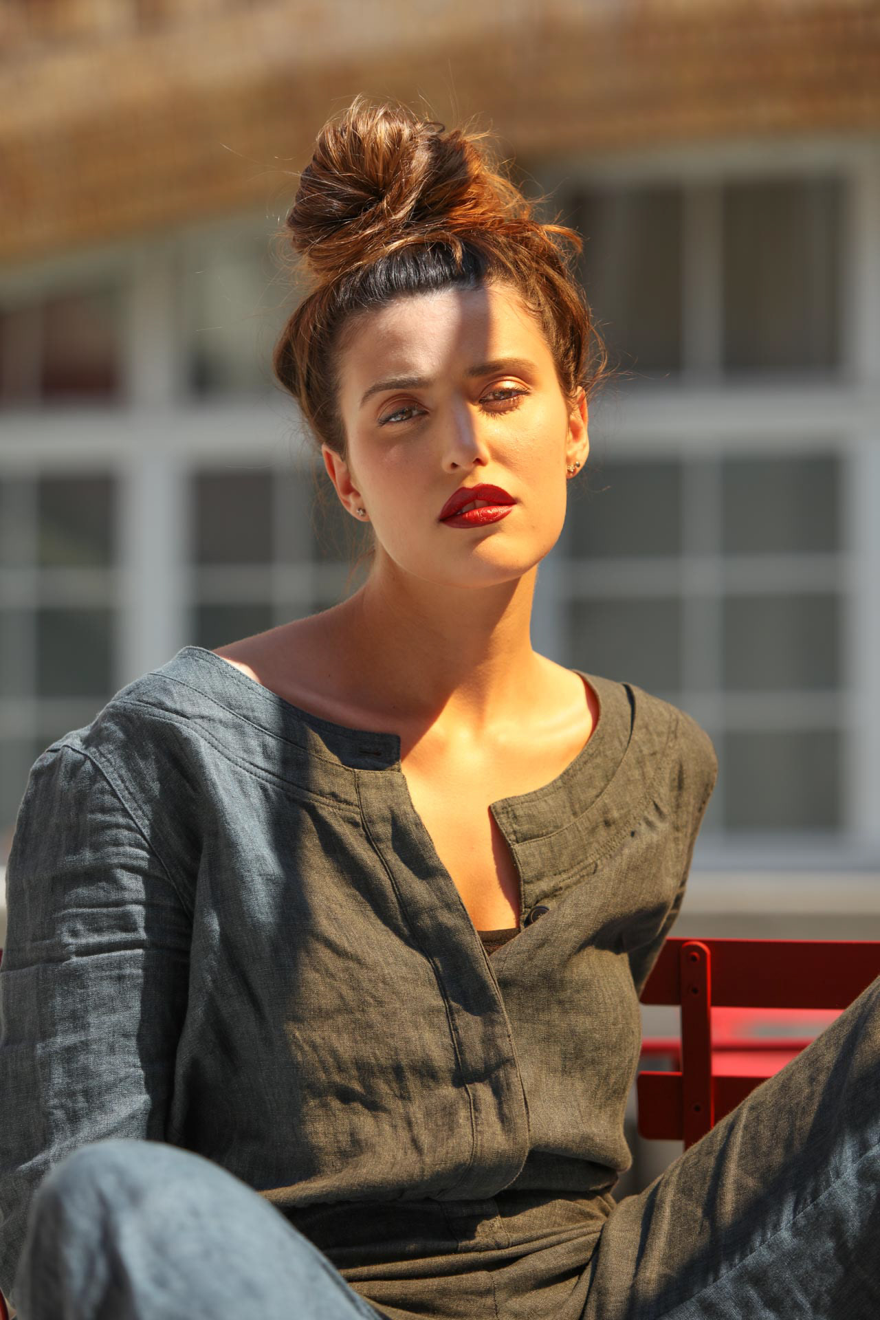 portrait éditorial mannequin