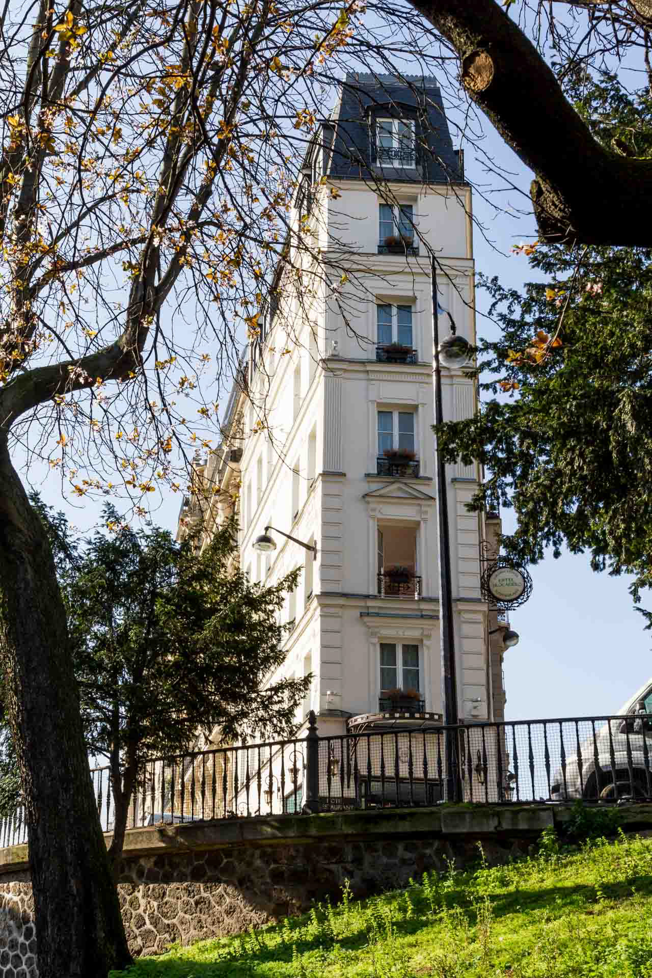 Devanture du green Hotel Eiffel Trocadero