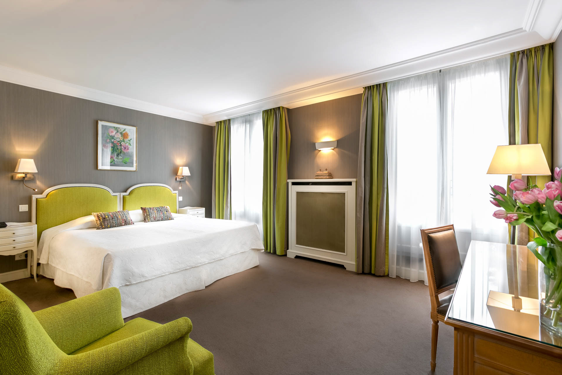 Vue globale de la chambre