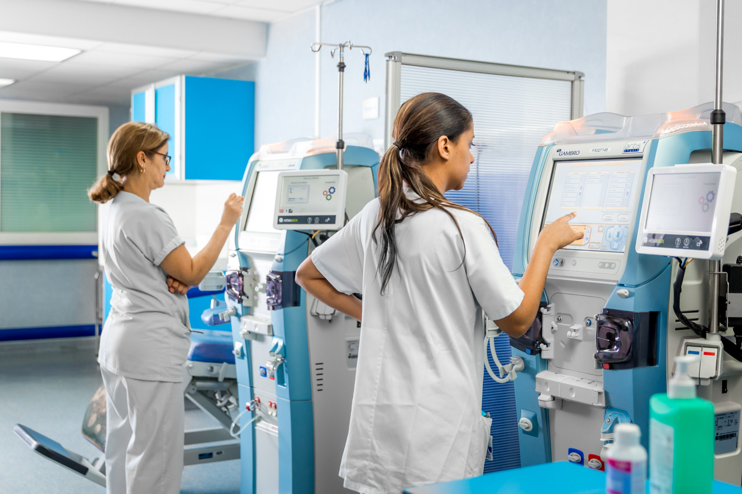 mise en scène hôpital