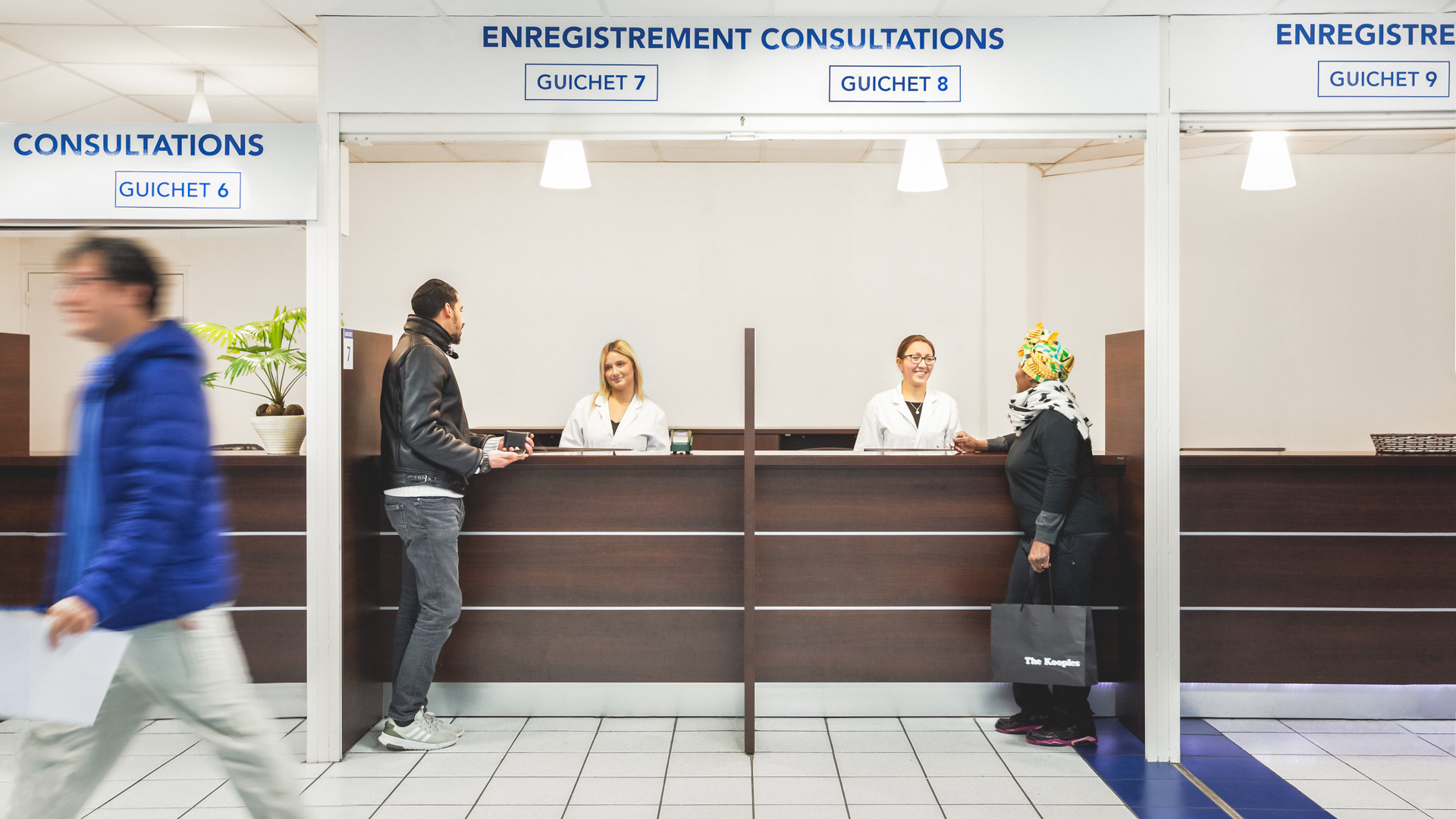 Accueil des patients