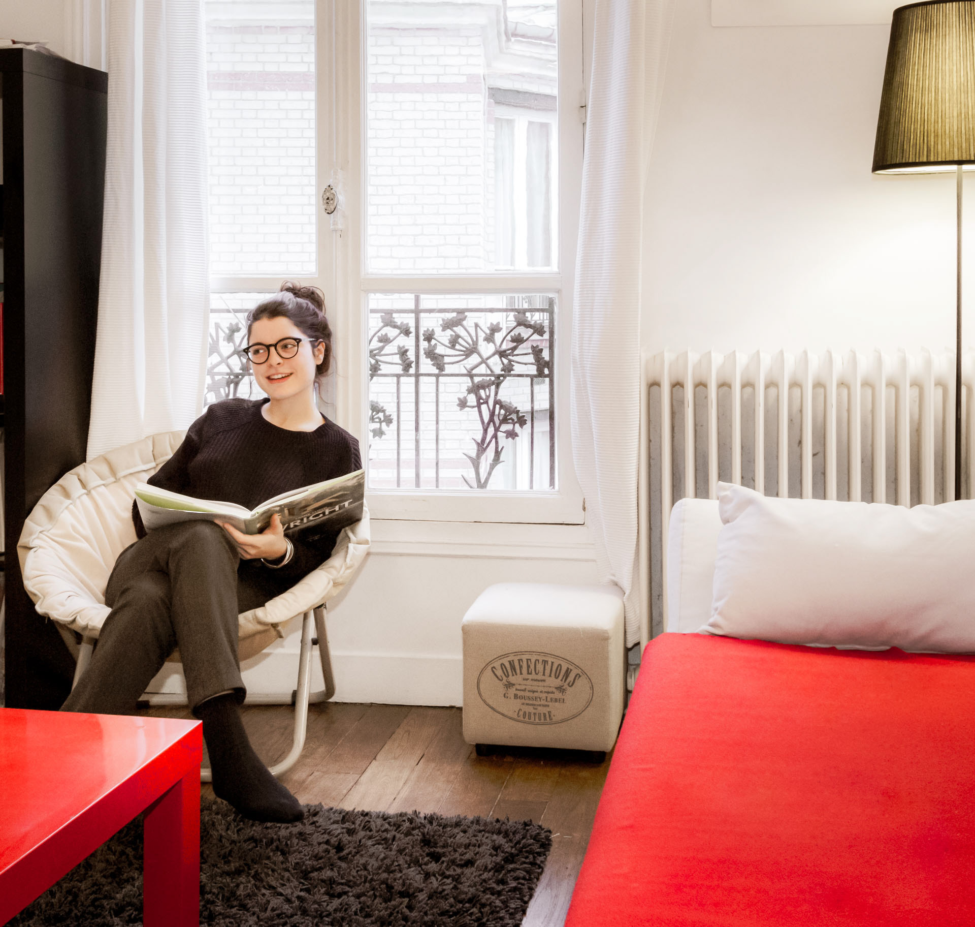 Portrait intérieur éditorial