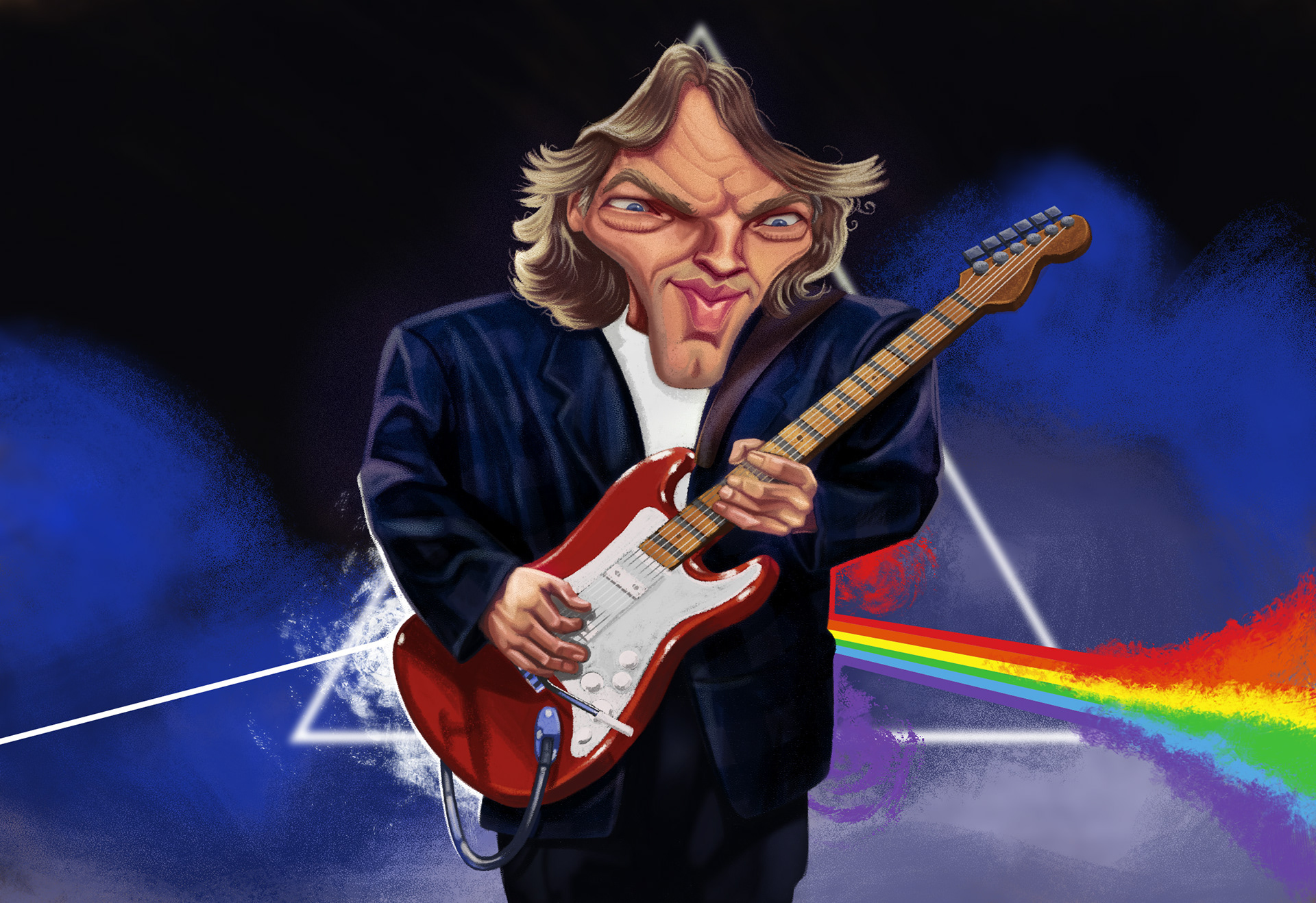 Pink Floyds' David Gilmour
