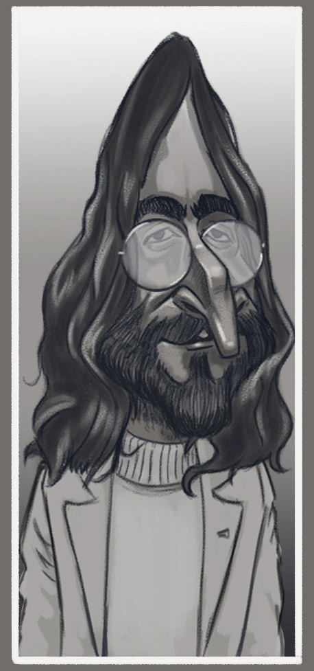 John Lennon sketch idea
