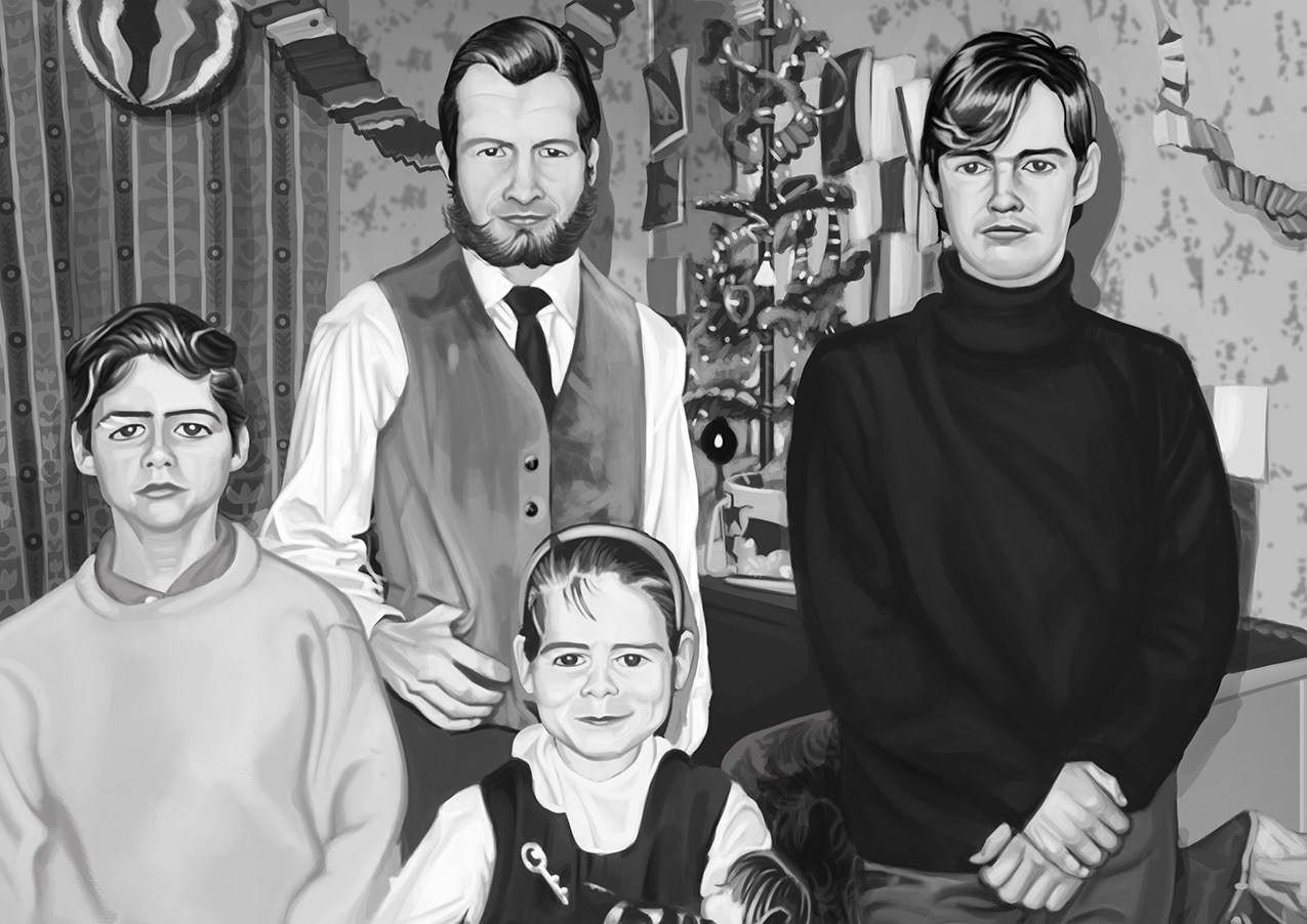 Ex bosses old family portrait