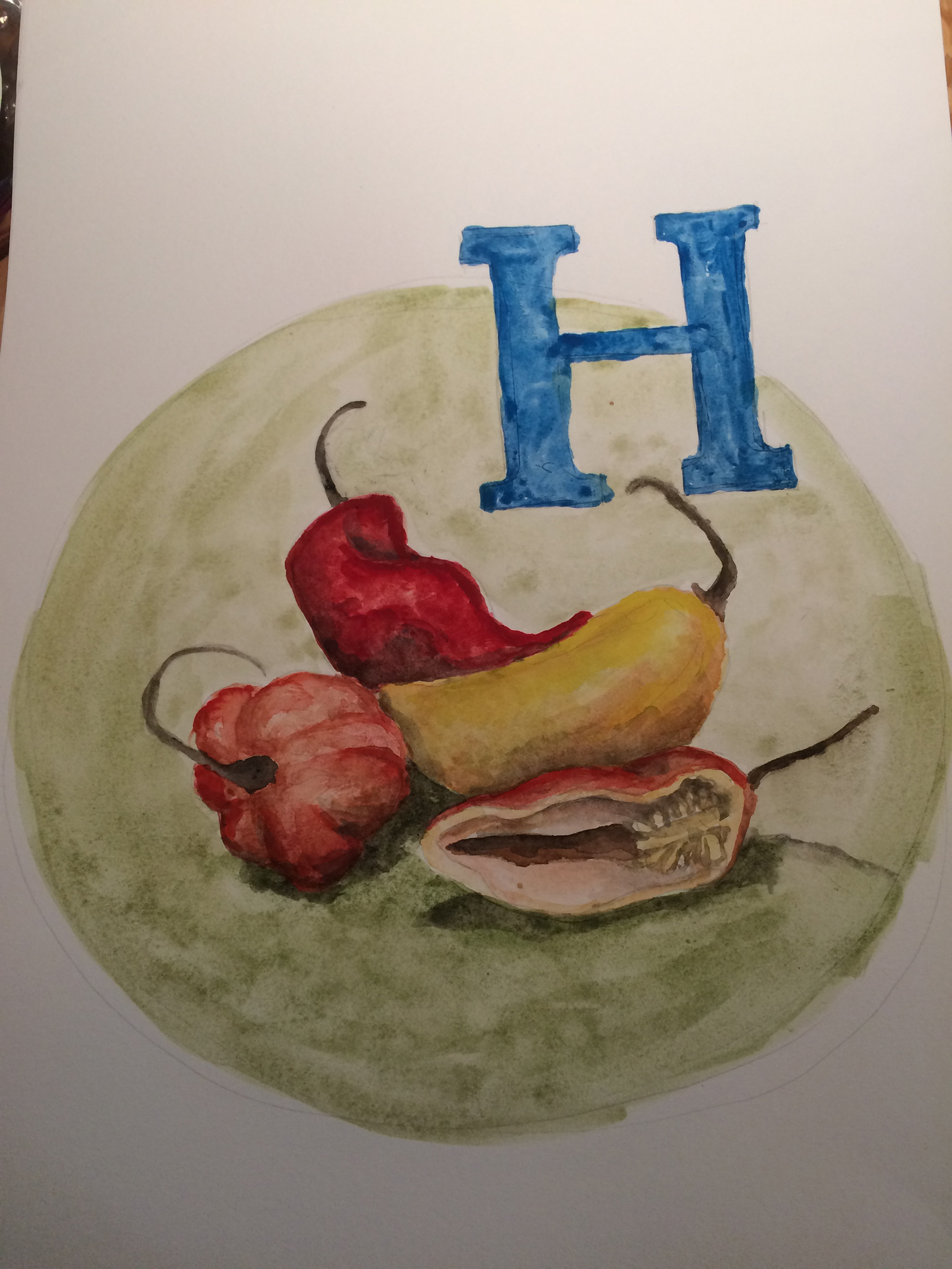 Habanero Peppers