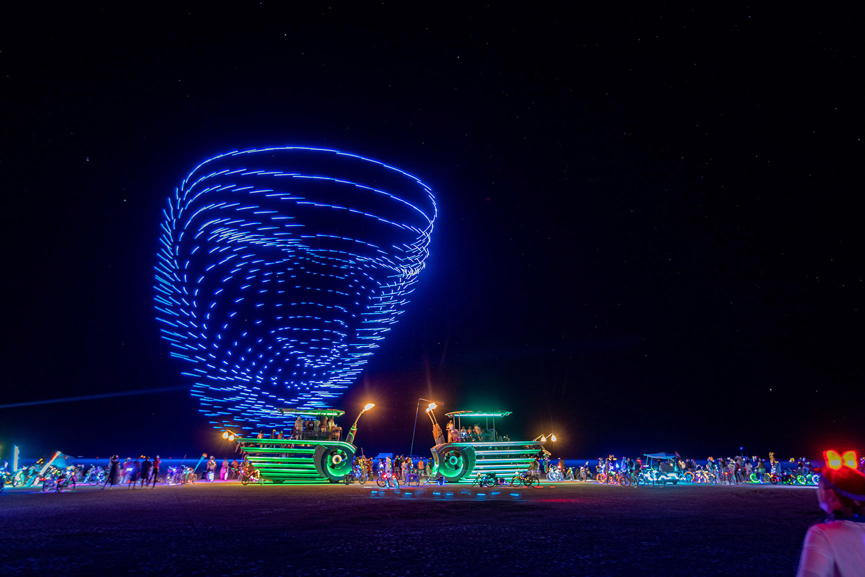 Drone Show Burning Man