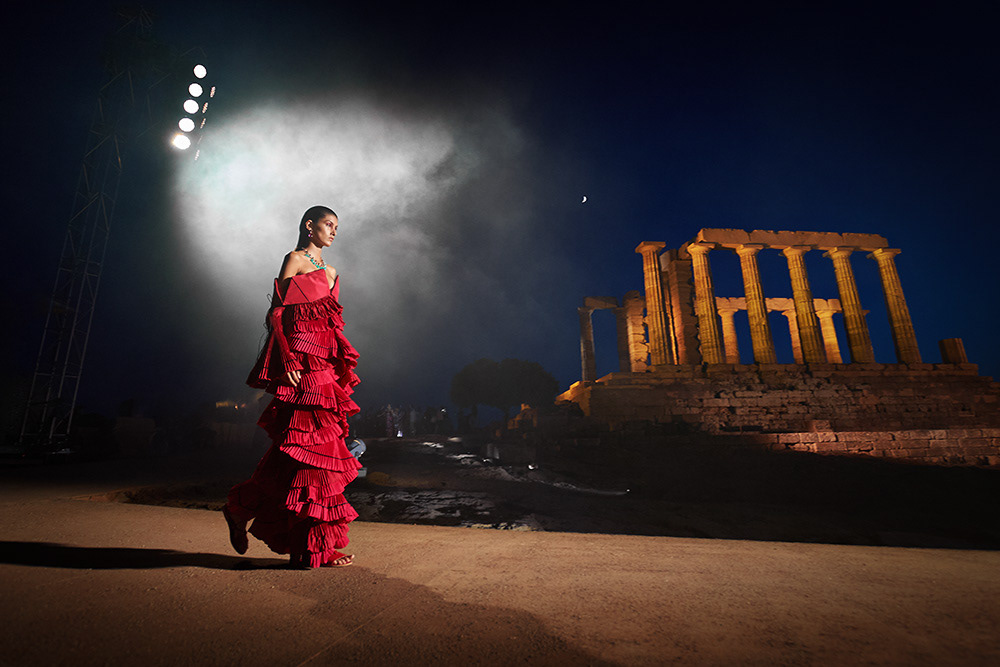 Mary Katrantzou SS20 - Temple of Poseidon