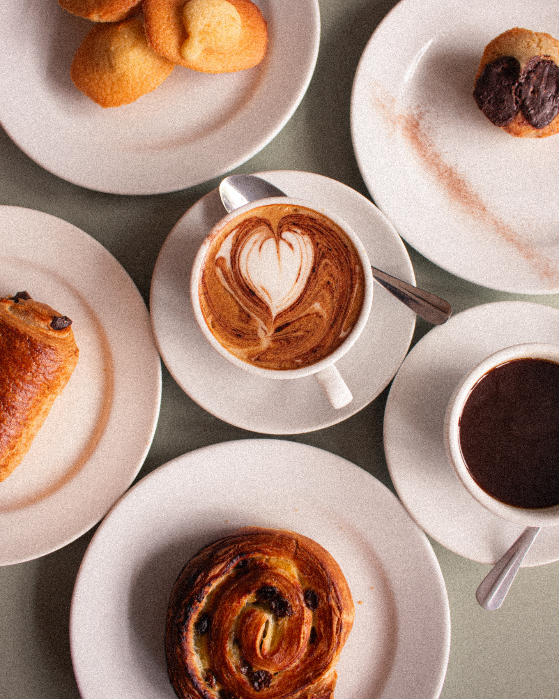 Pastries and Coffee at Gaillot et Gray Harold's Cross 
