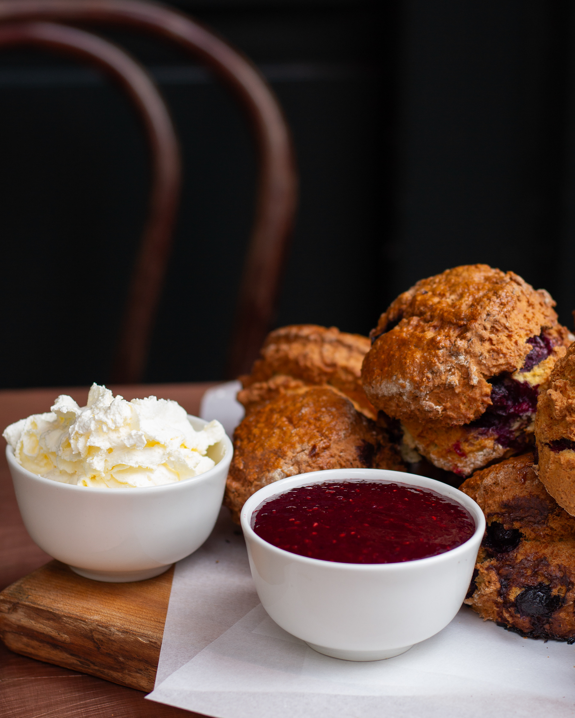 Jam & Cream Scones Keogh's Cafe