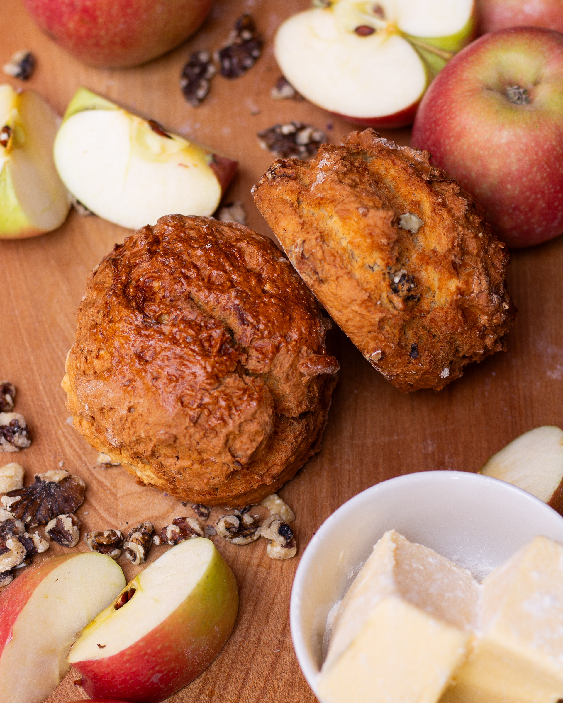 Apple Walnut Scone Keogh's Cafe
