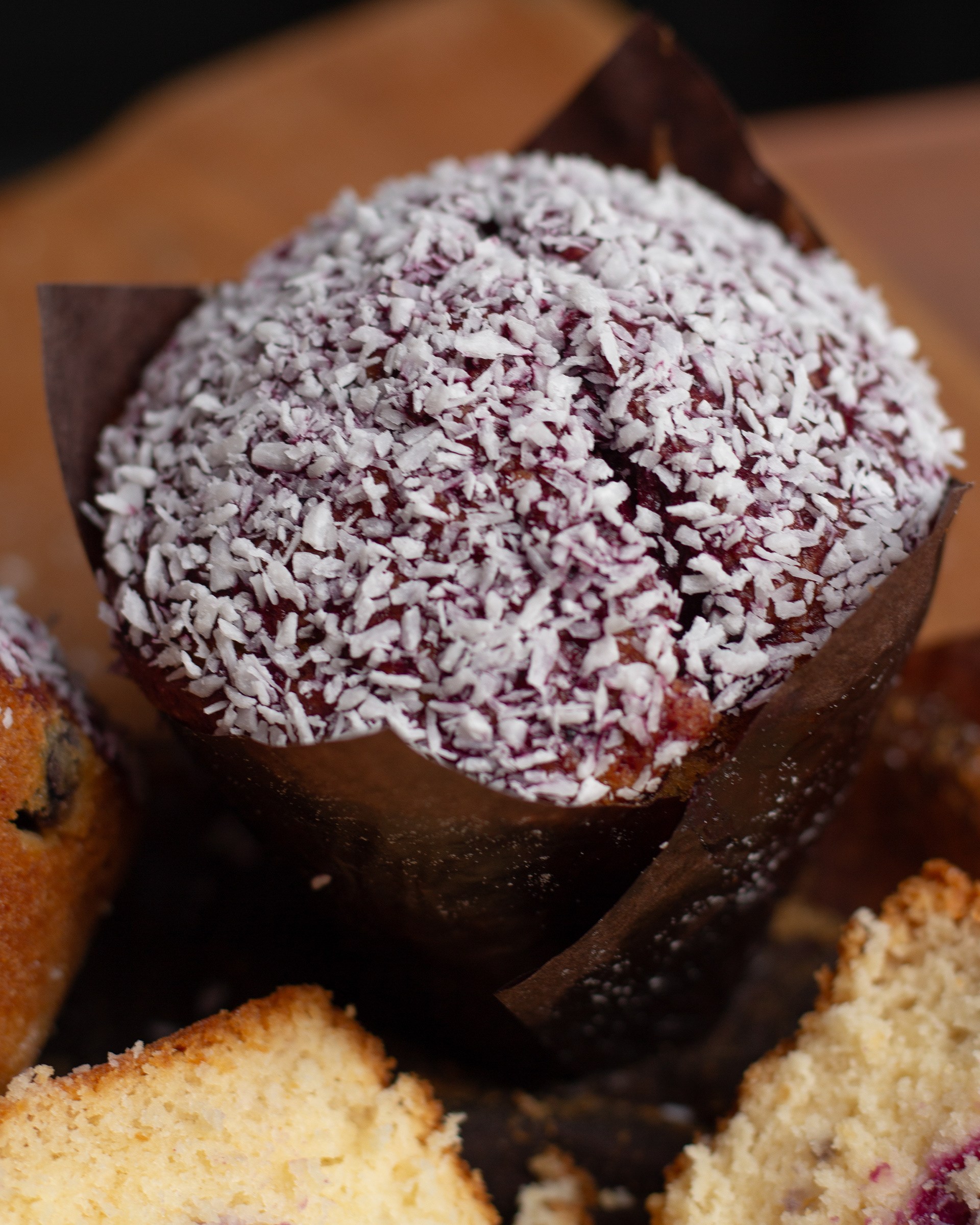 Coconut Blueberry Muffin Keogh's Cafe