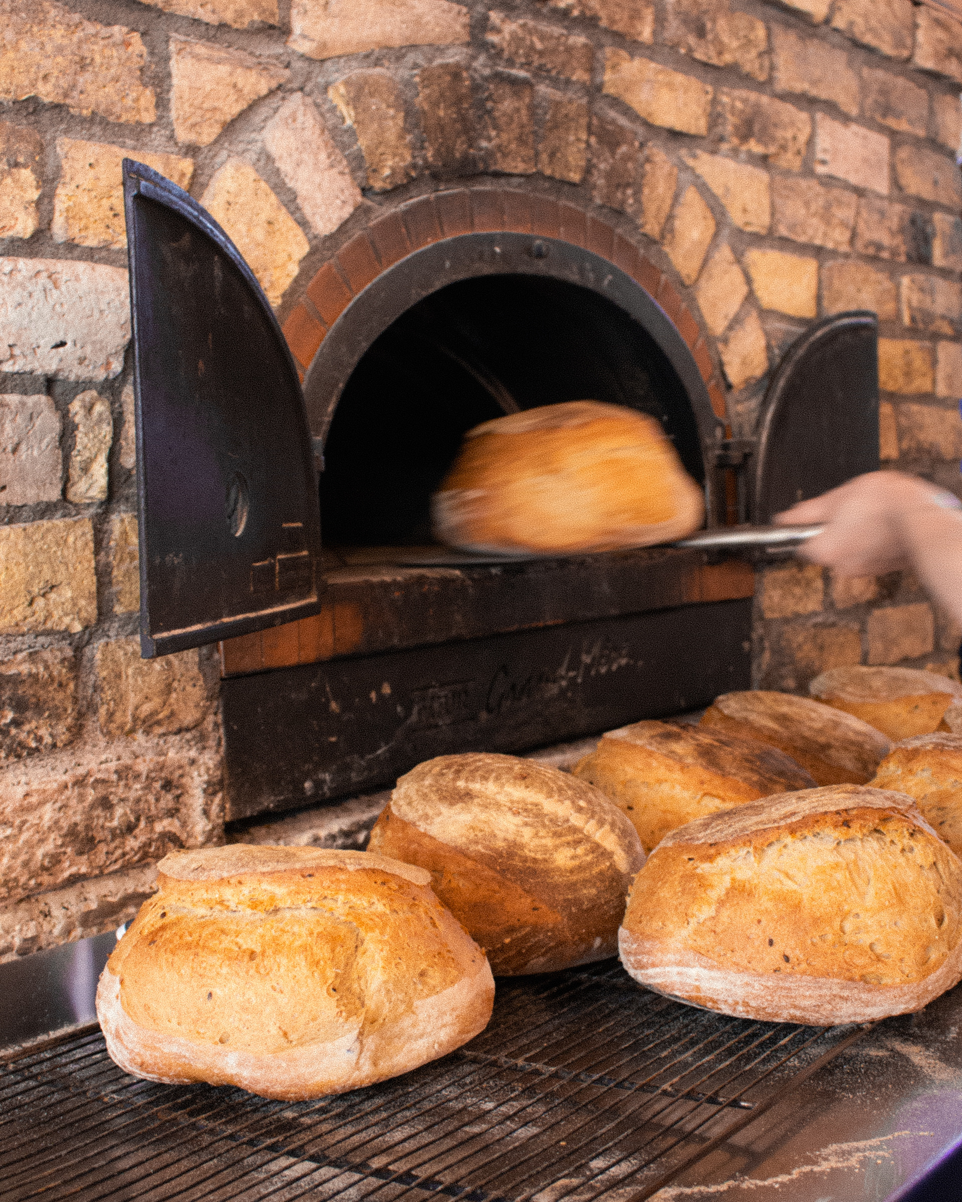 Sourdough straight out the oven at Gaillot et Gray Harold's Cross 