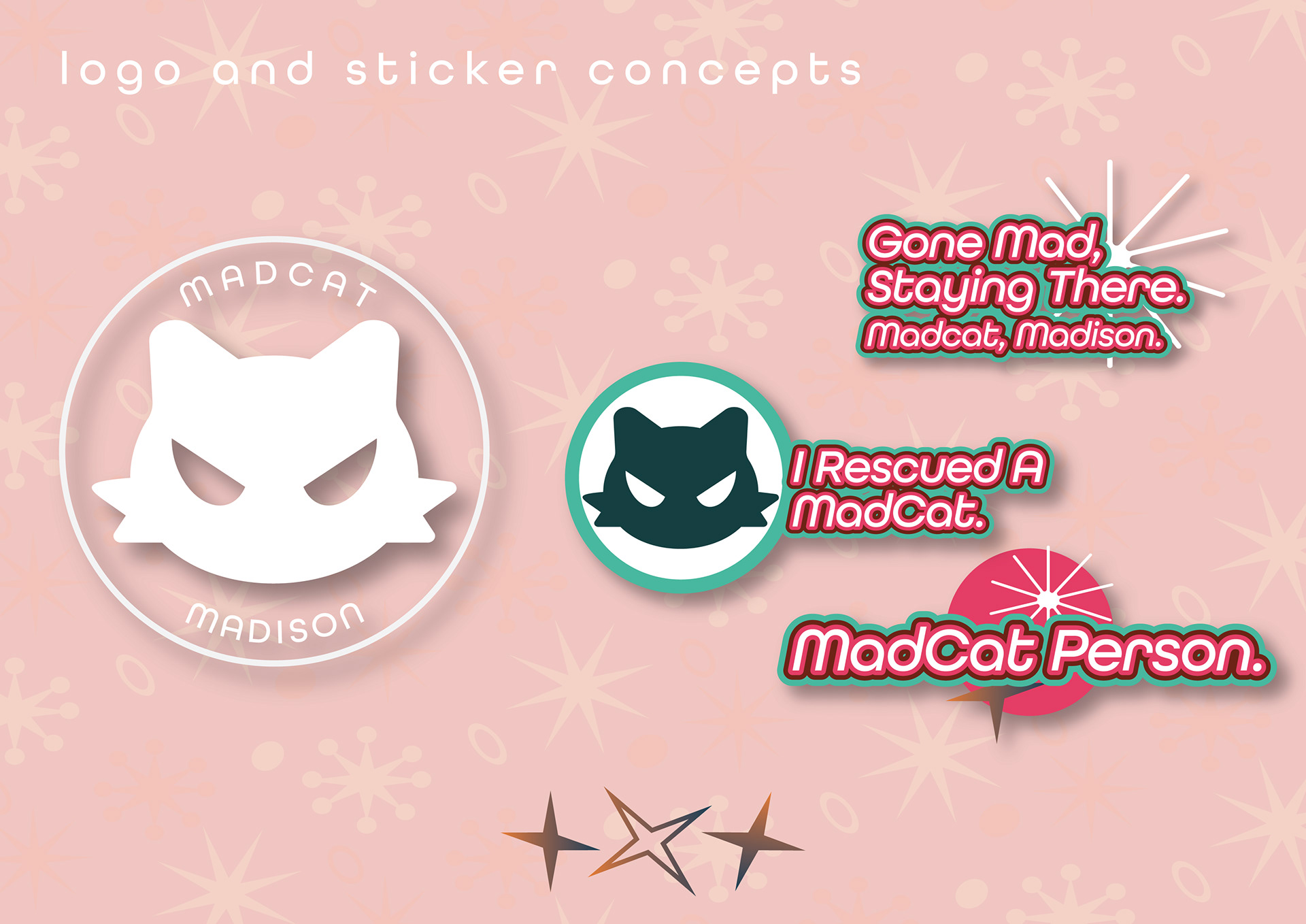 Logo and Sticker Concepts