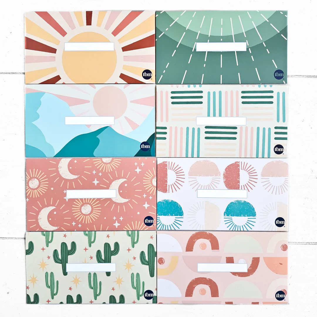 Ship to your door boho envelopes