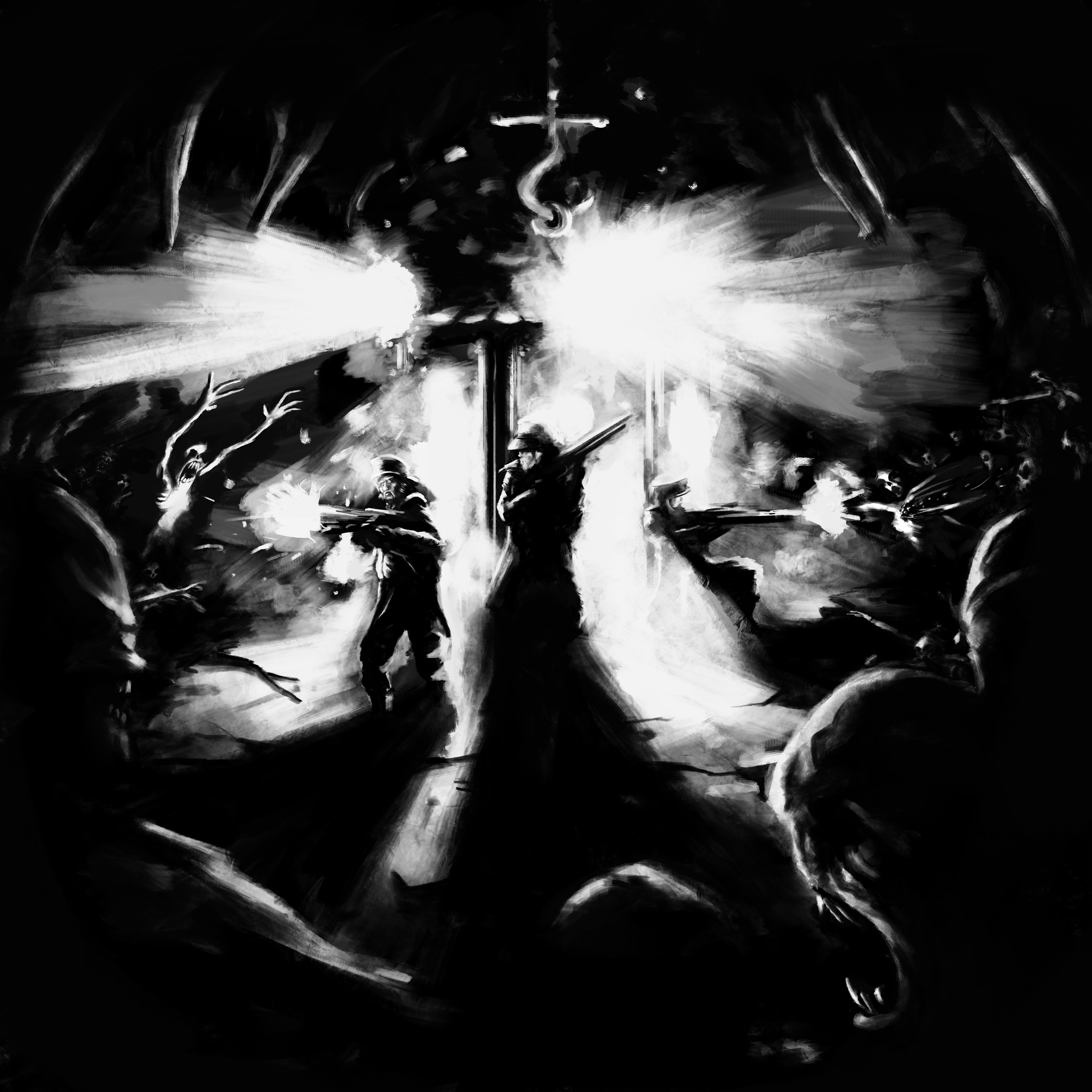 Dessin numérique - Réalisation personnelle pour couverture de jeu de plateau