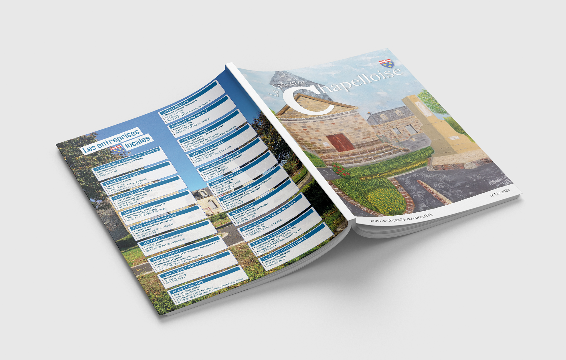 Réalisation Gazette Municipale 2024