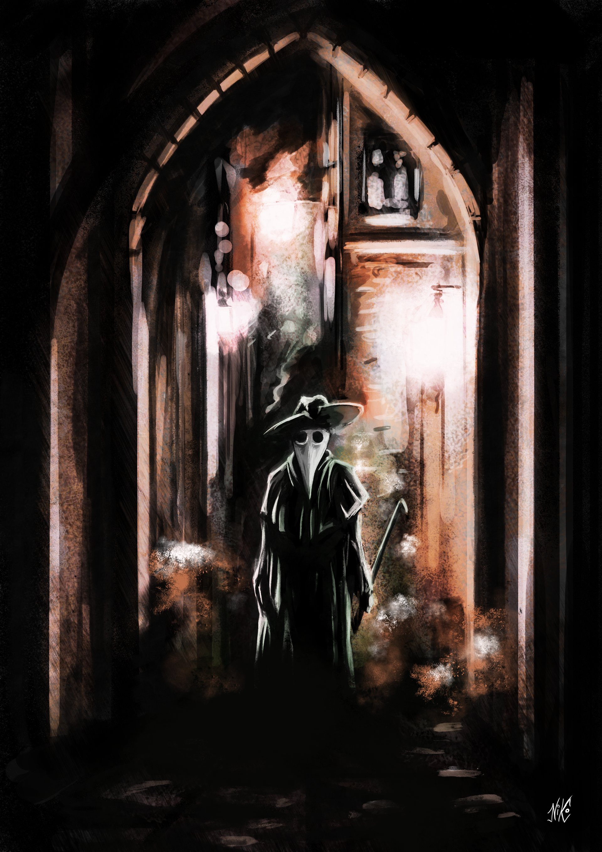 Speedpainting - Docteur Plague