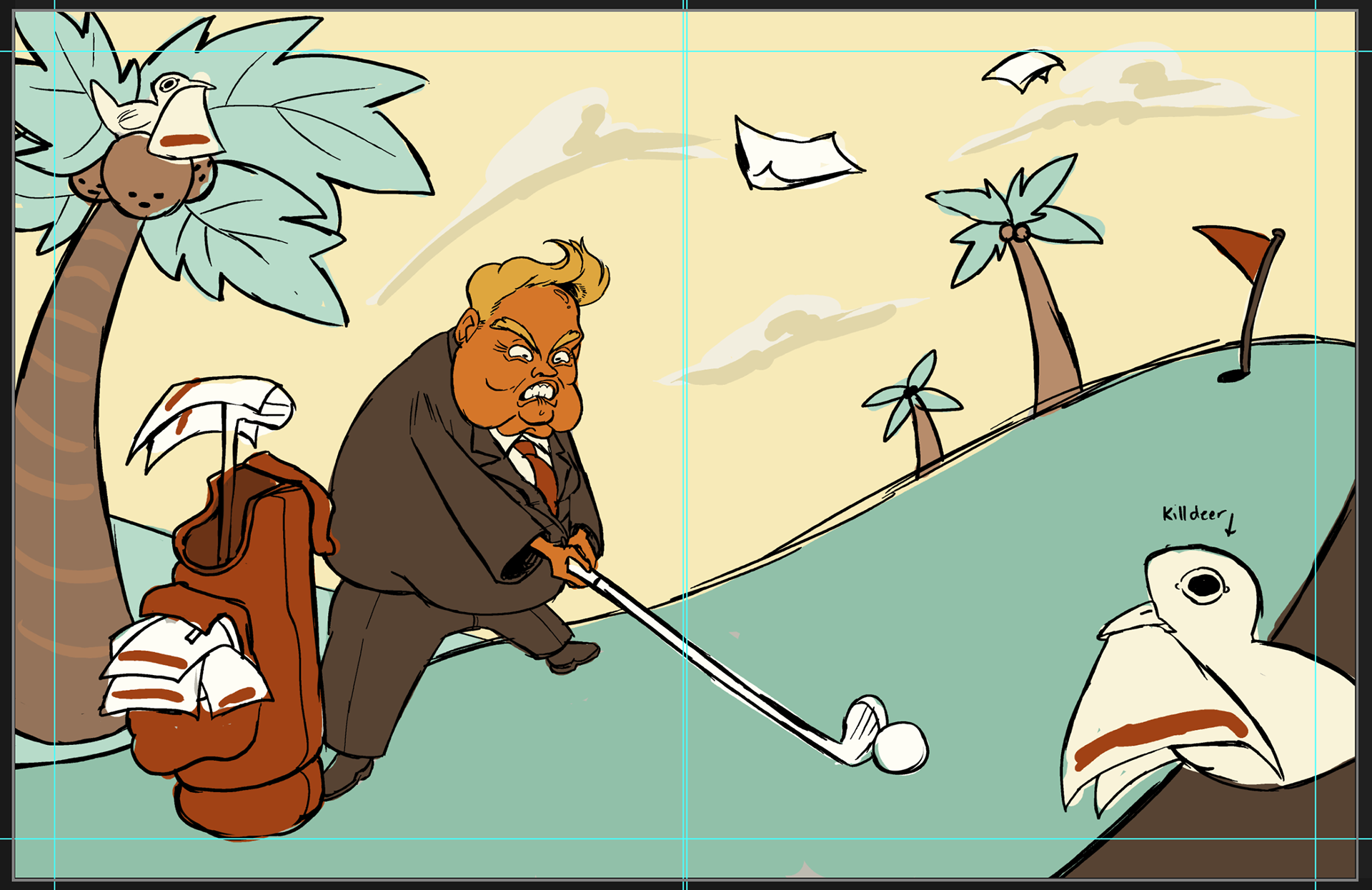Final Sketch and Composition