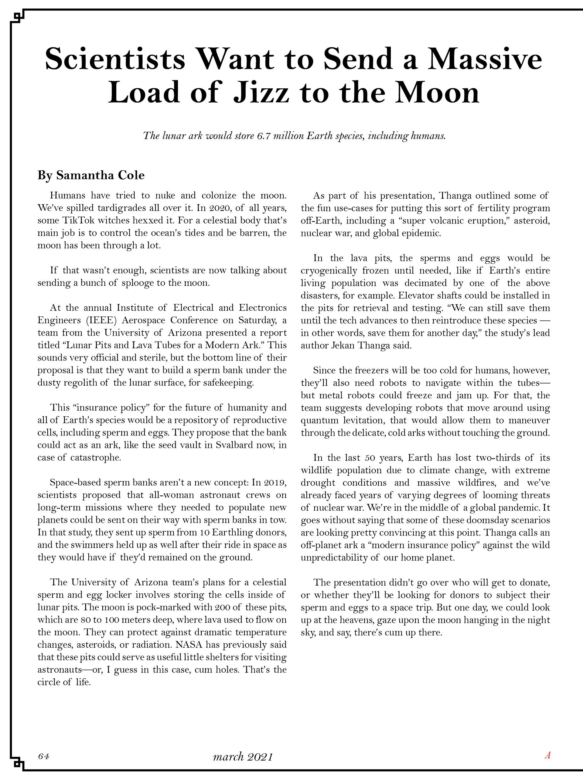 Final Page Spread- made with Adobe InDesign
