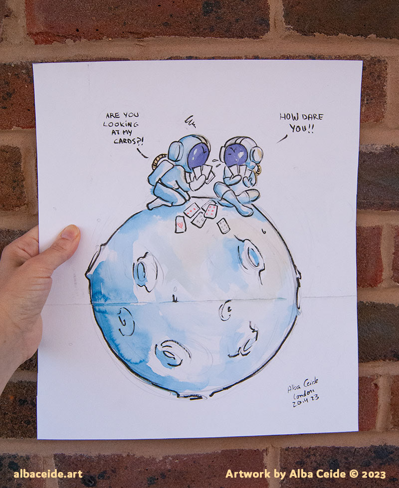 What's on the moon?