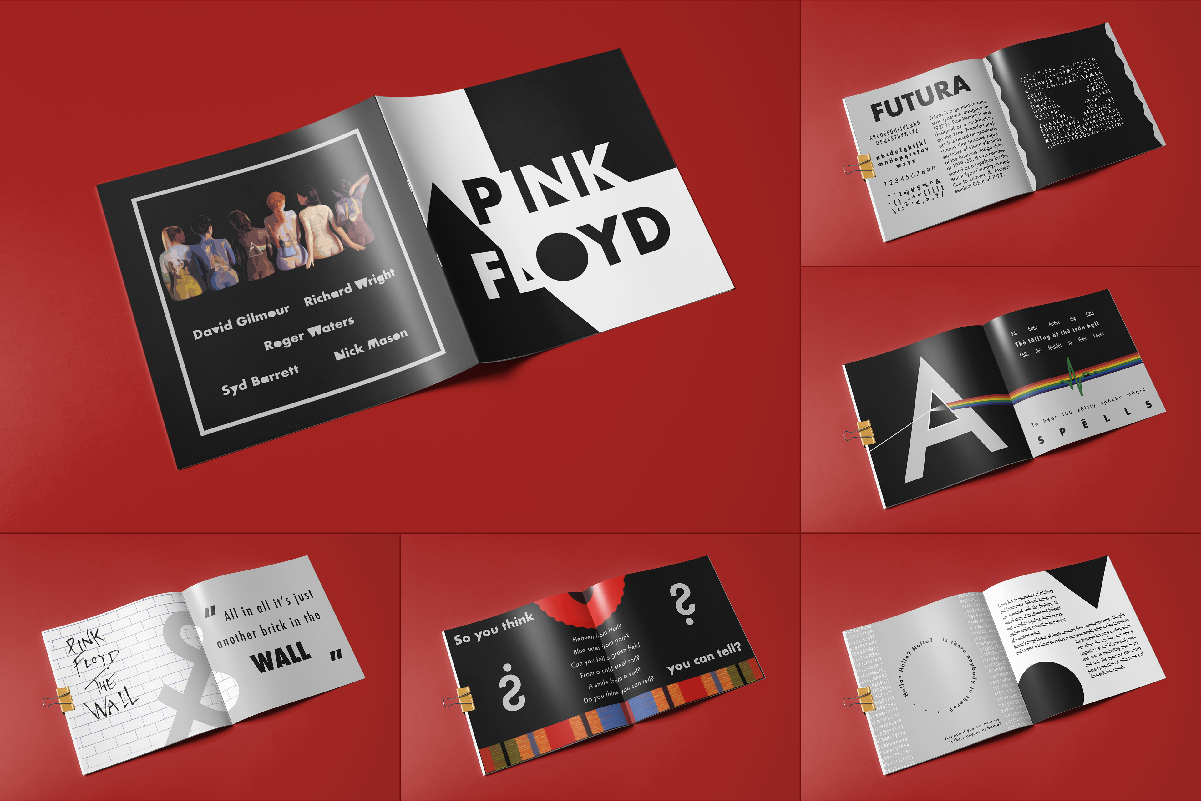 Booklet for a Music Band